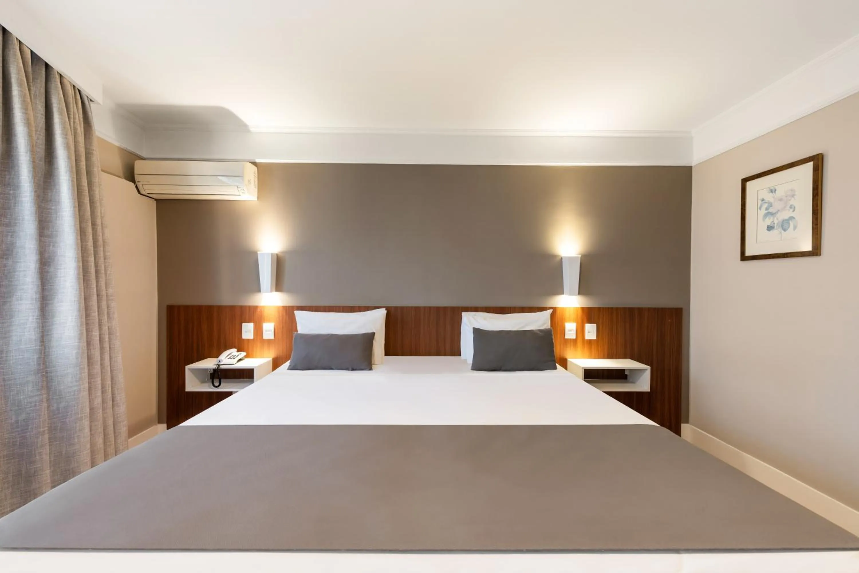Bed in Hotel Trianon Paulista