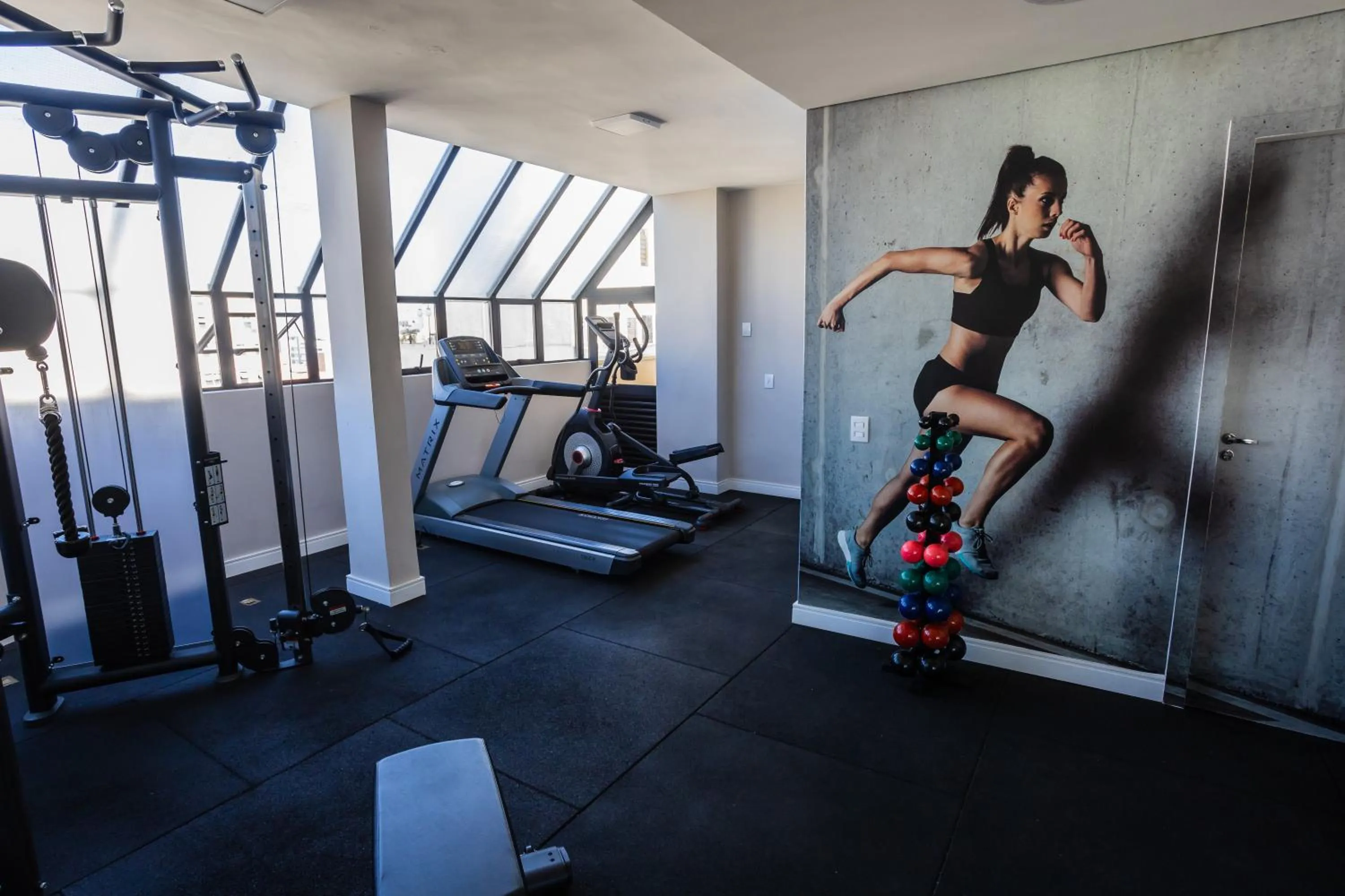 Fitness centre/facilities in Hotel Trianon Paulista