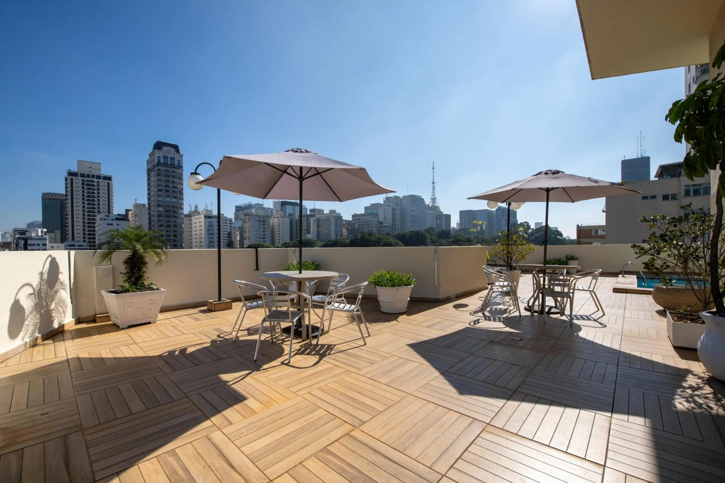 Solarium in Hotel Trianon Paulista