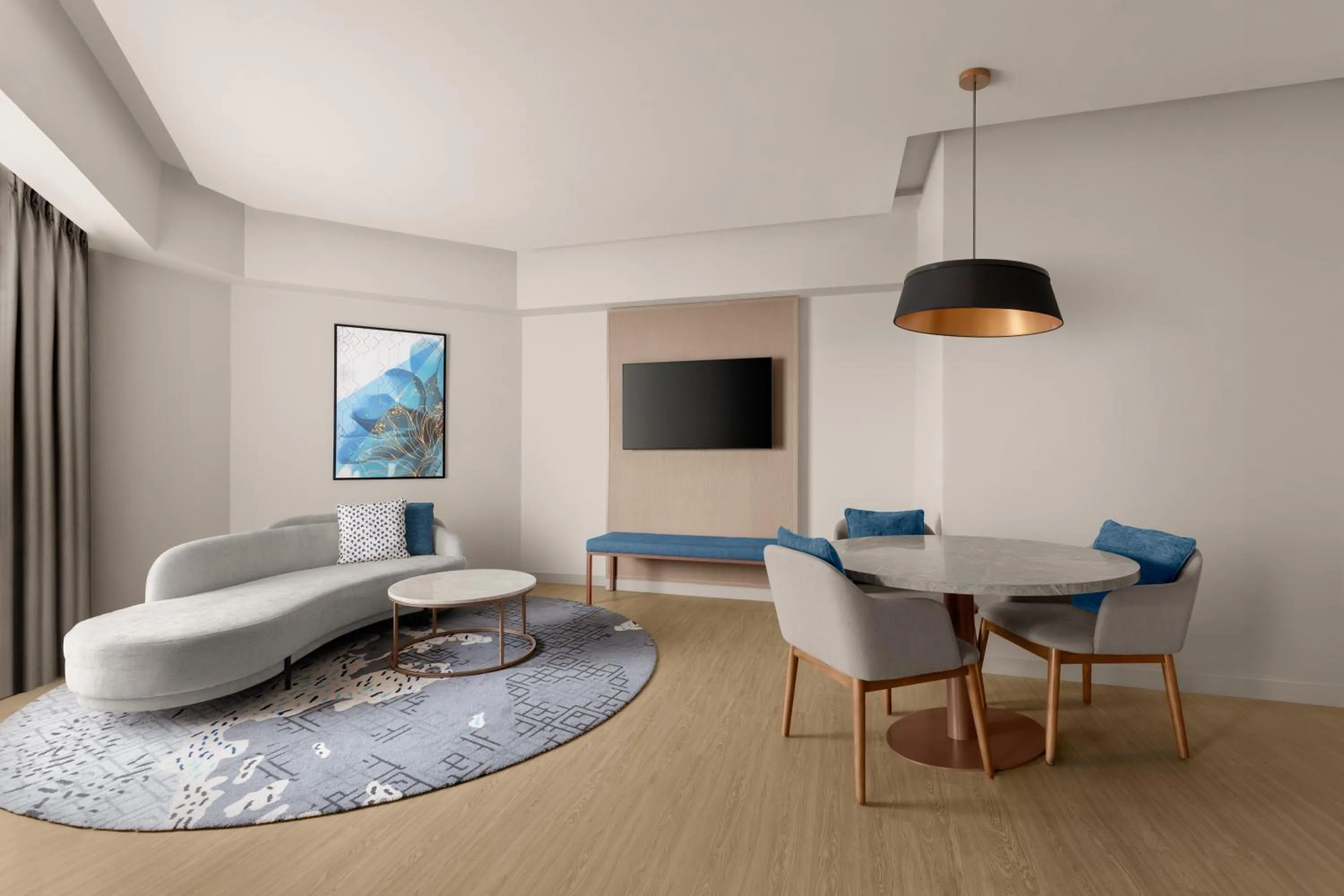 Living room in Putrajaya Marriott Hotel