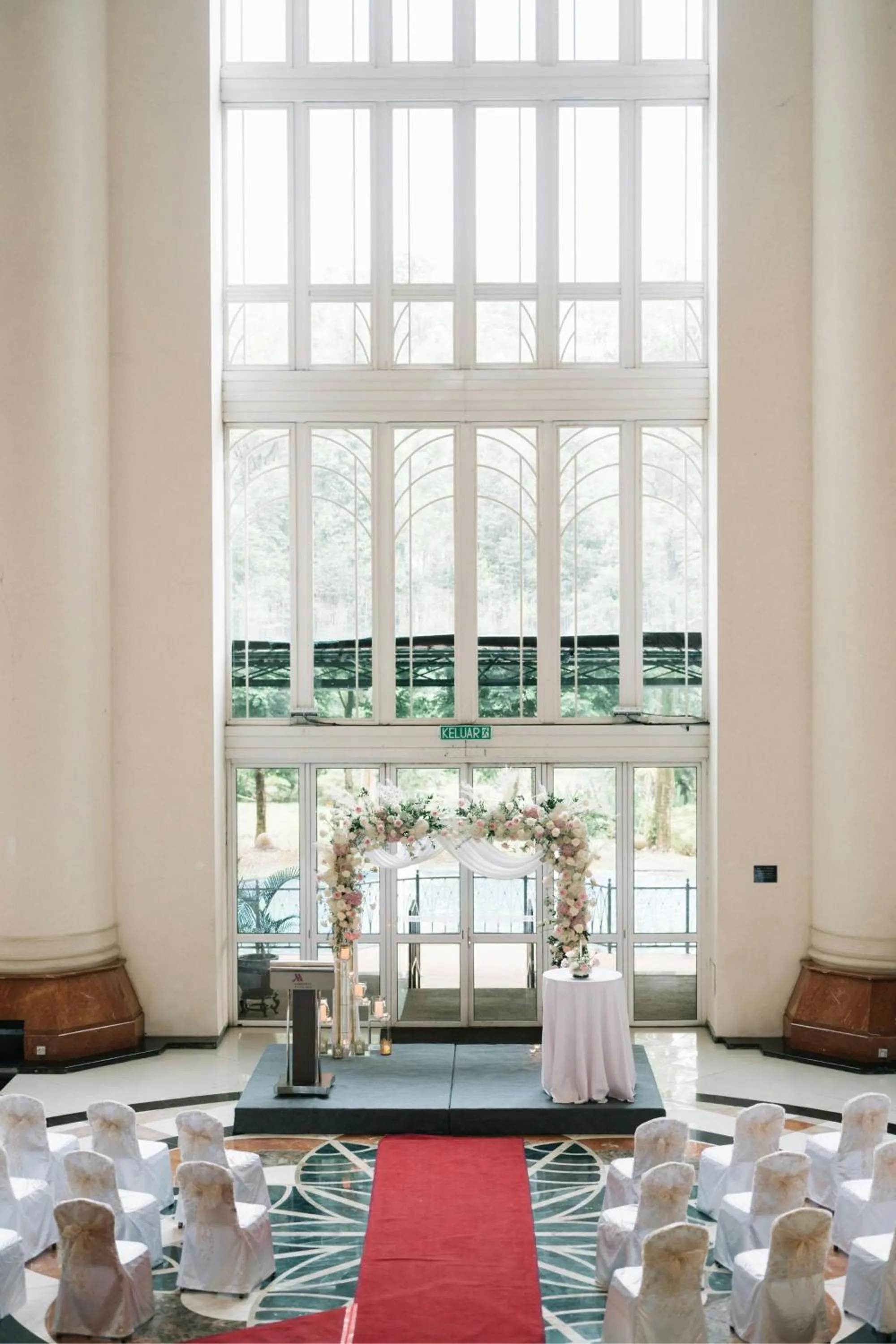 Lobby or reception in Putrajaya Marriott Hotel