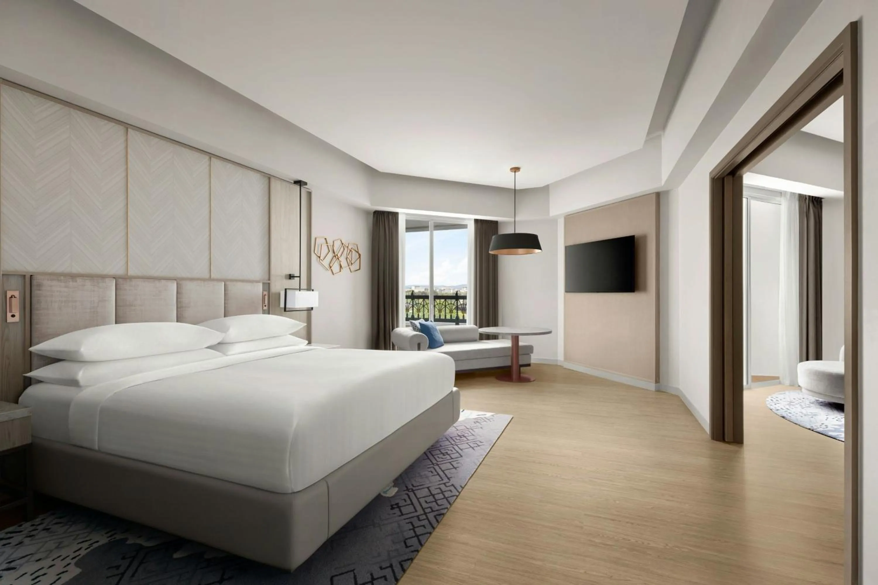 Bedroom, Bed in Putrajaya Marriott Hotel