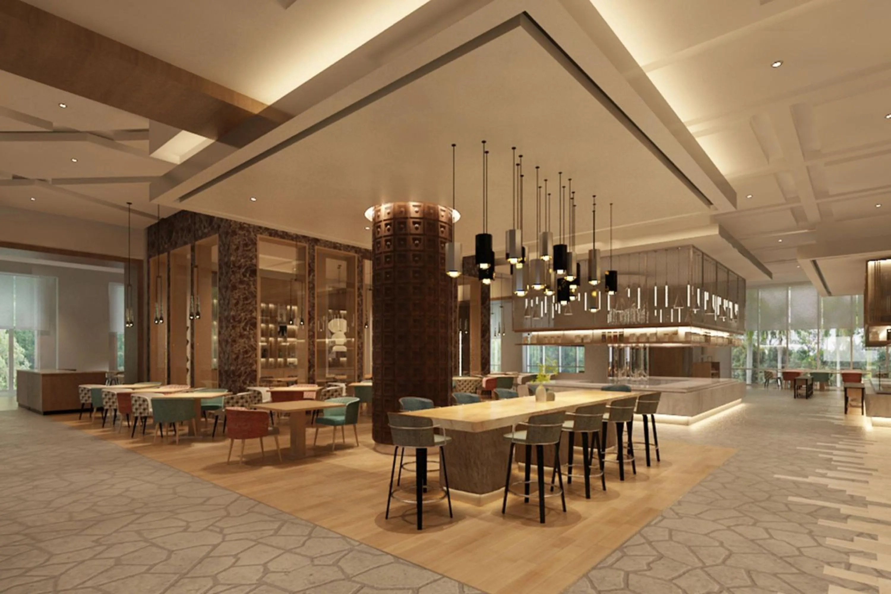 Restaurant/places to eat in Putrajaya Marriott Hotel