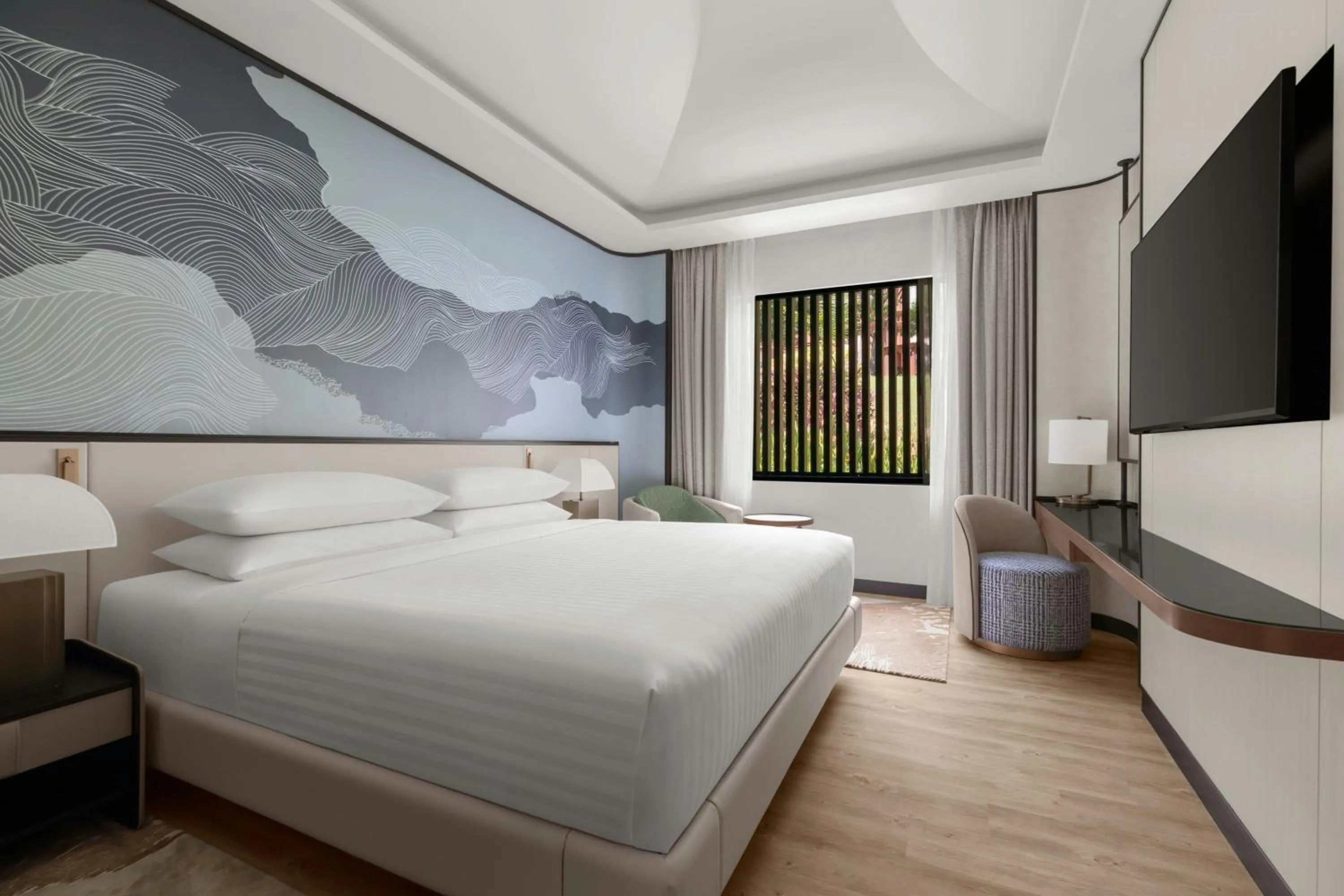 Bedroom, Bed in Putrajaya Marriott Hotel