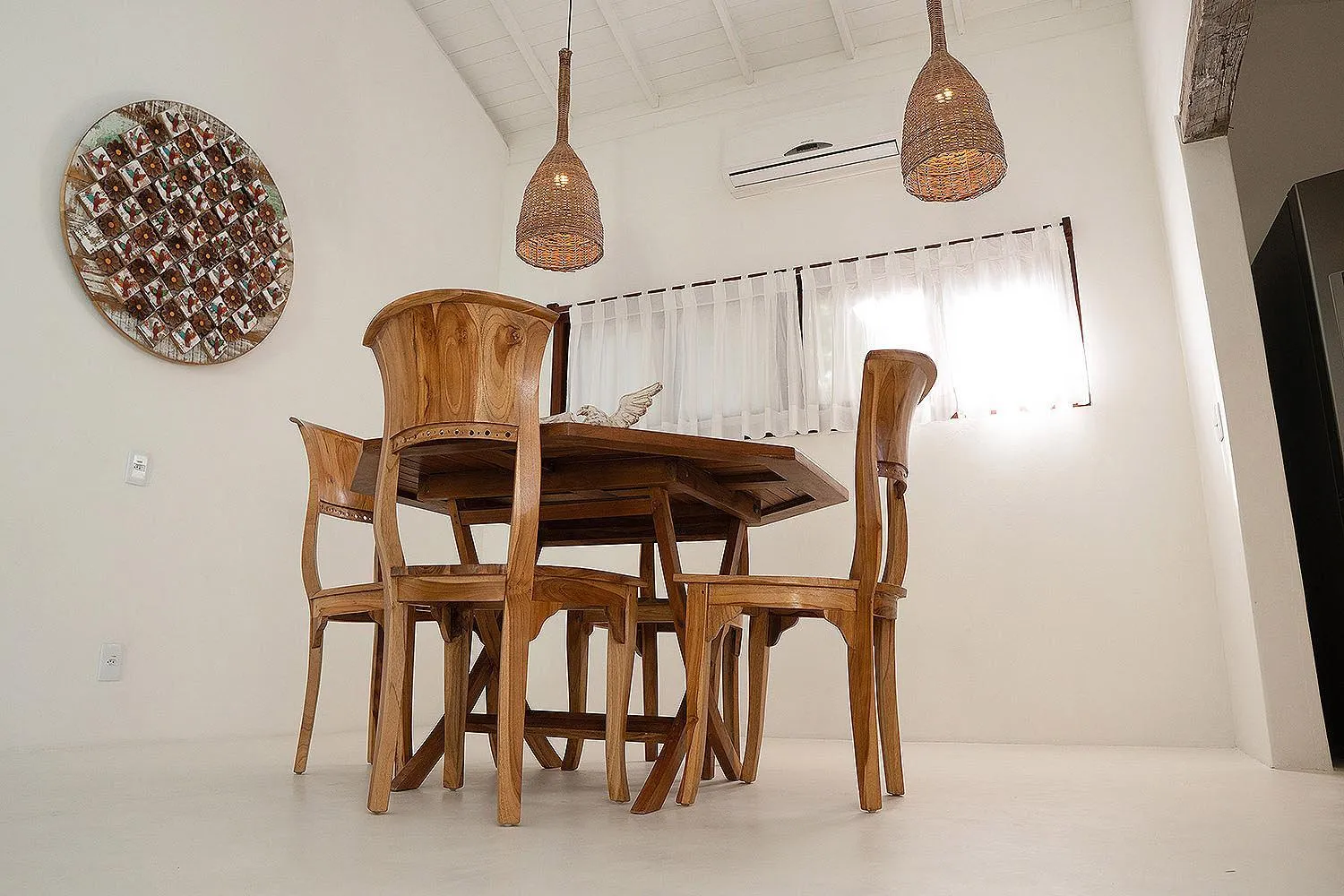 Dining area in Pousada Calypso