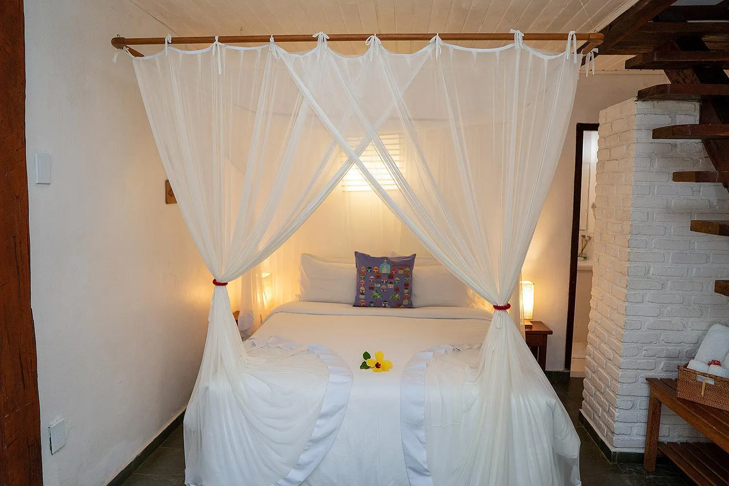 Bedroom, Bed in Pousada Calypso