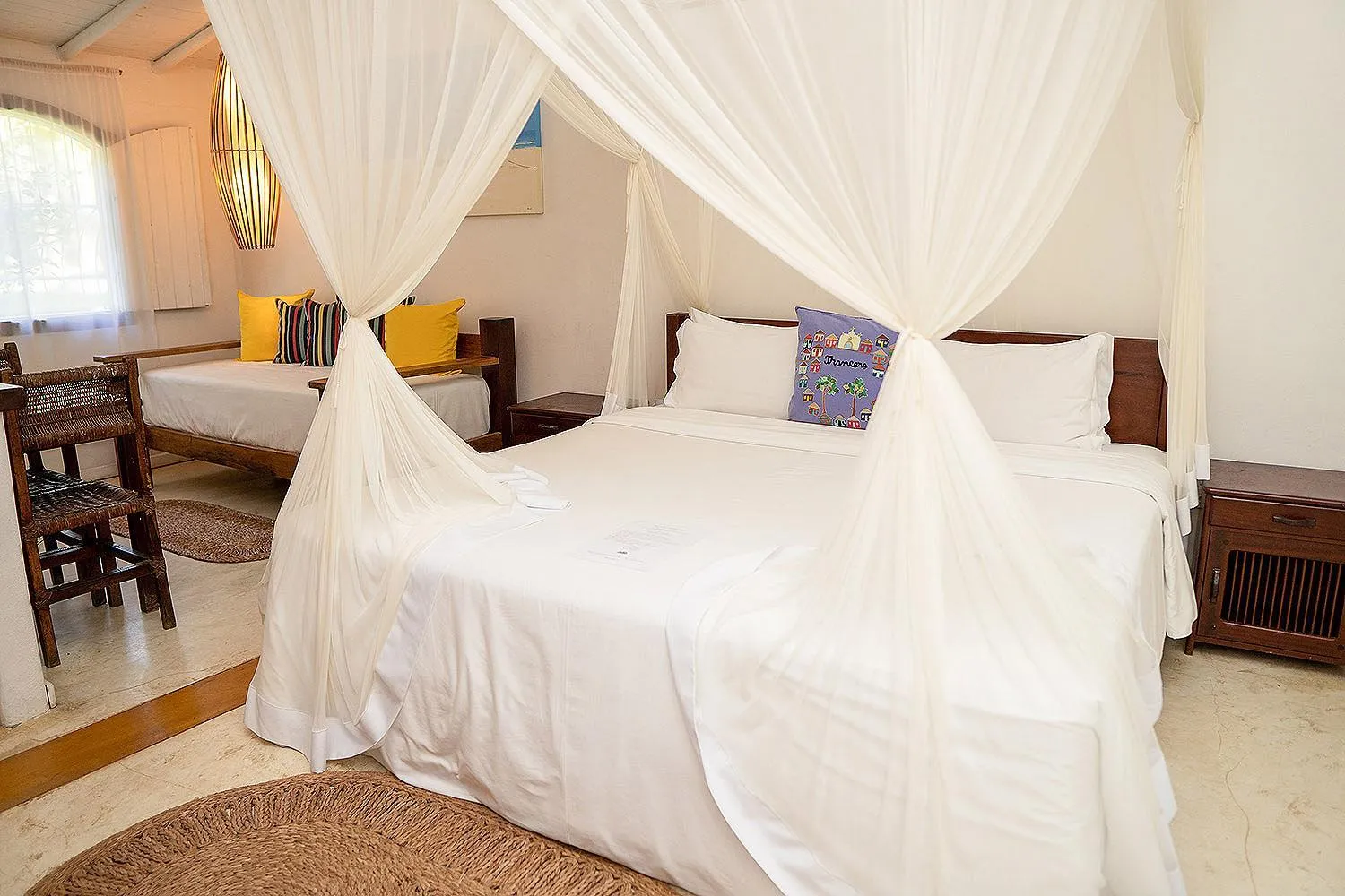 Bedroom, Bed in Pousada Calypso