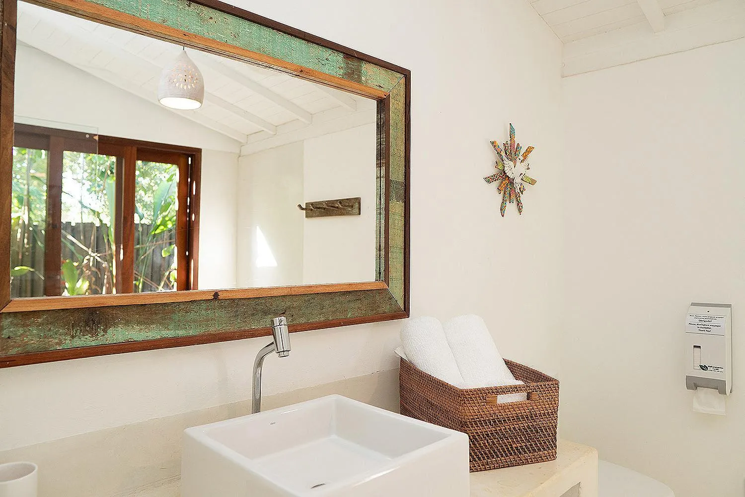 Bathroom in Pousada Calypso