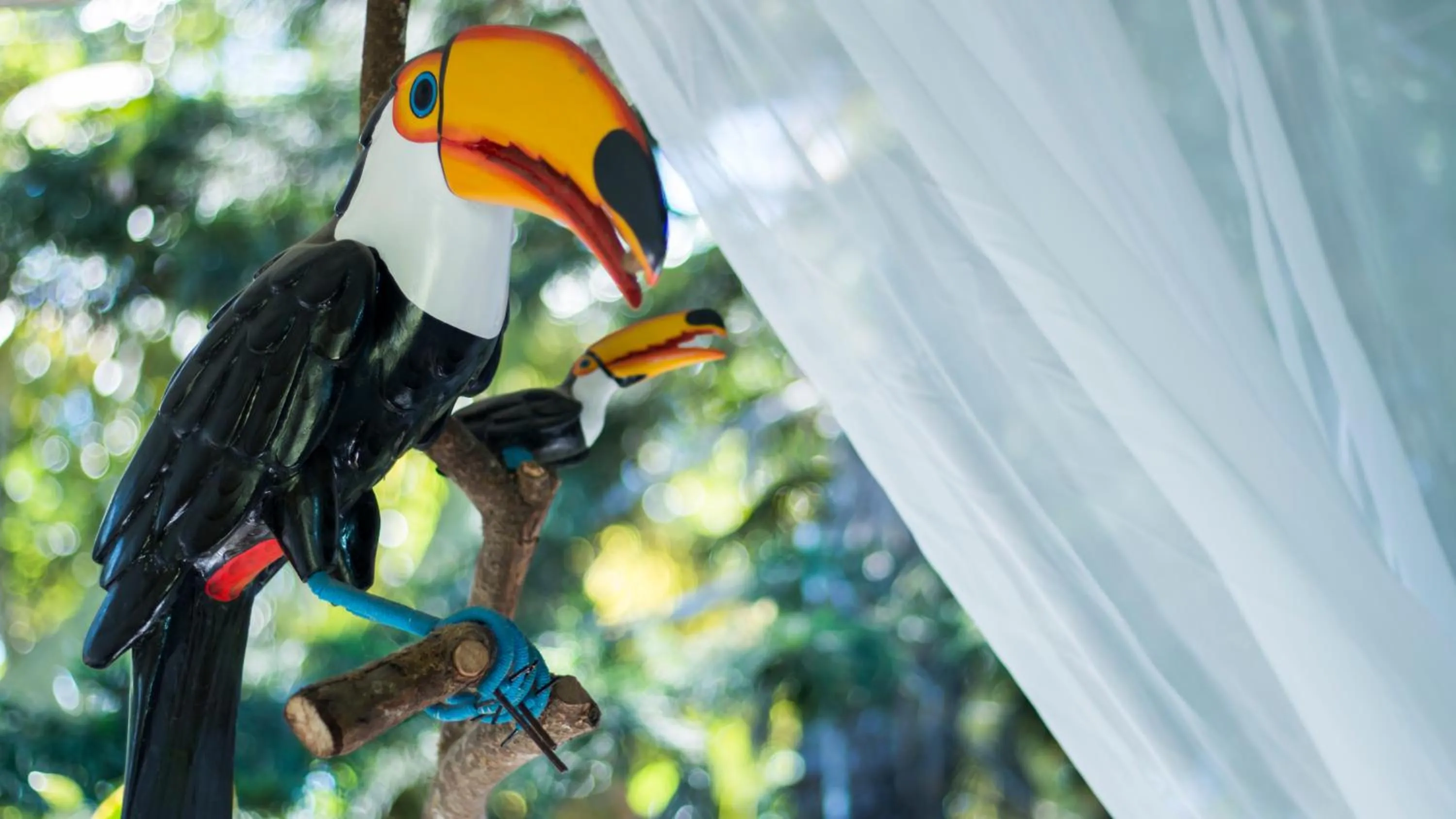 Decorative detail in Pousada Calypso