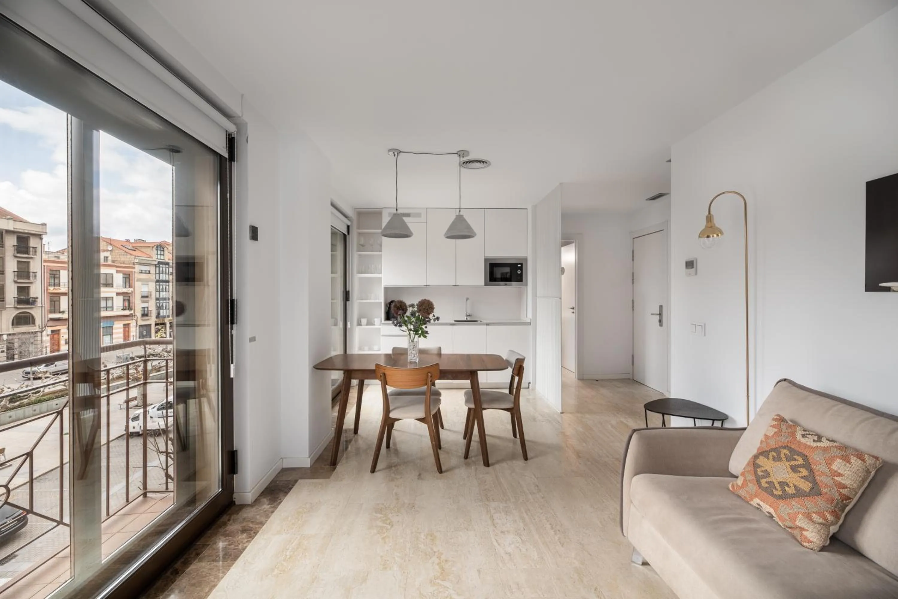 Kitchen or kitchenette in Apartamentos Suite The Way