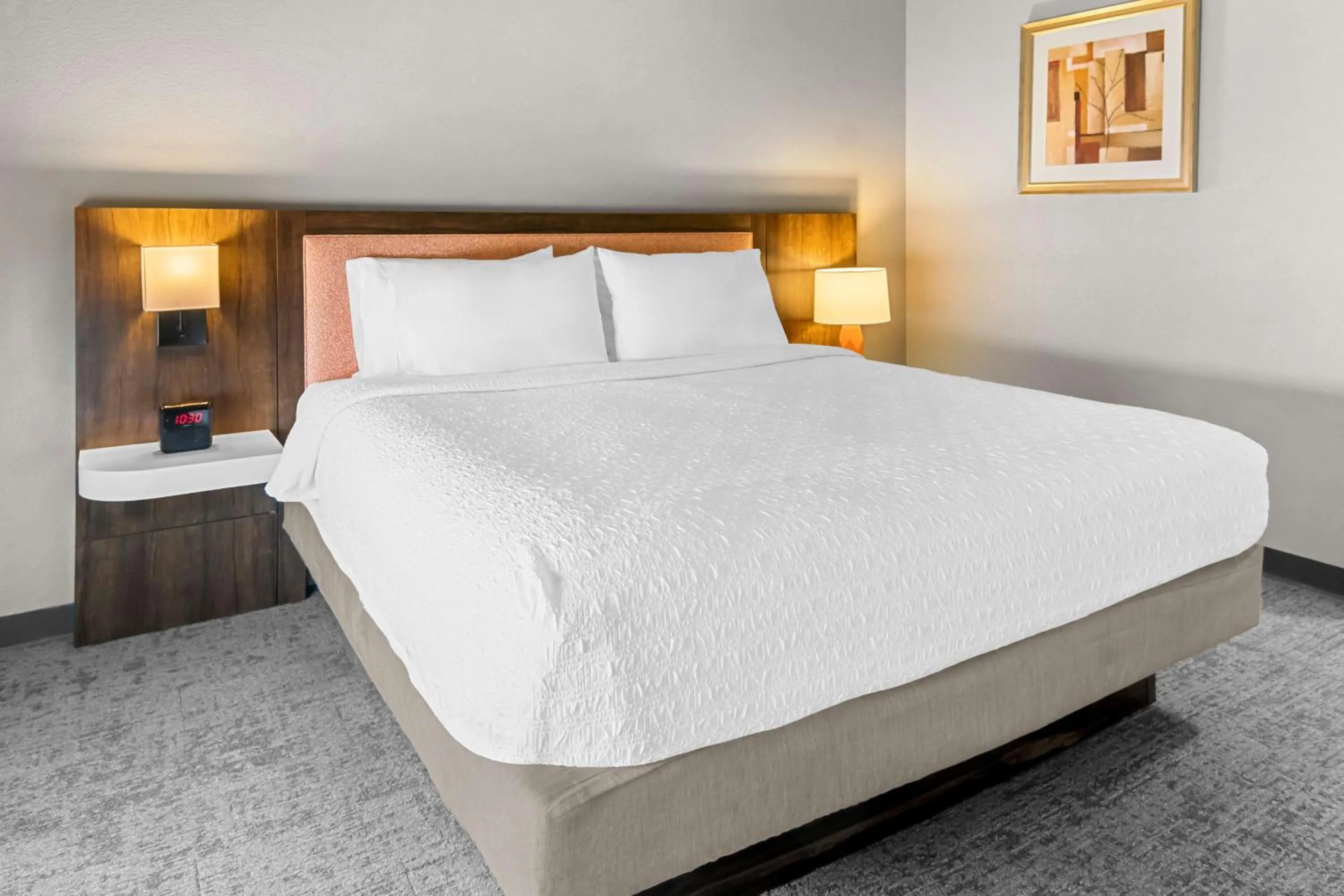 Bed in Hampton Inn & Suites Abilene I-20