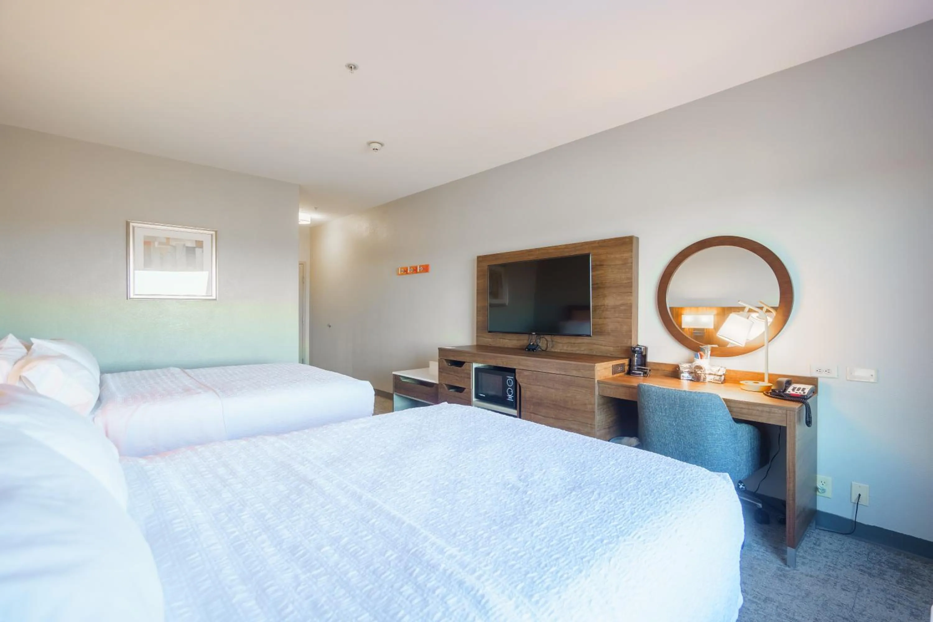 Bed in Hampton Inn & Suites Abilene I-20