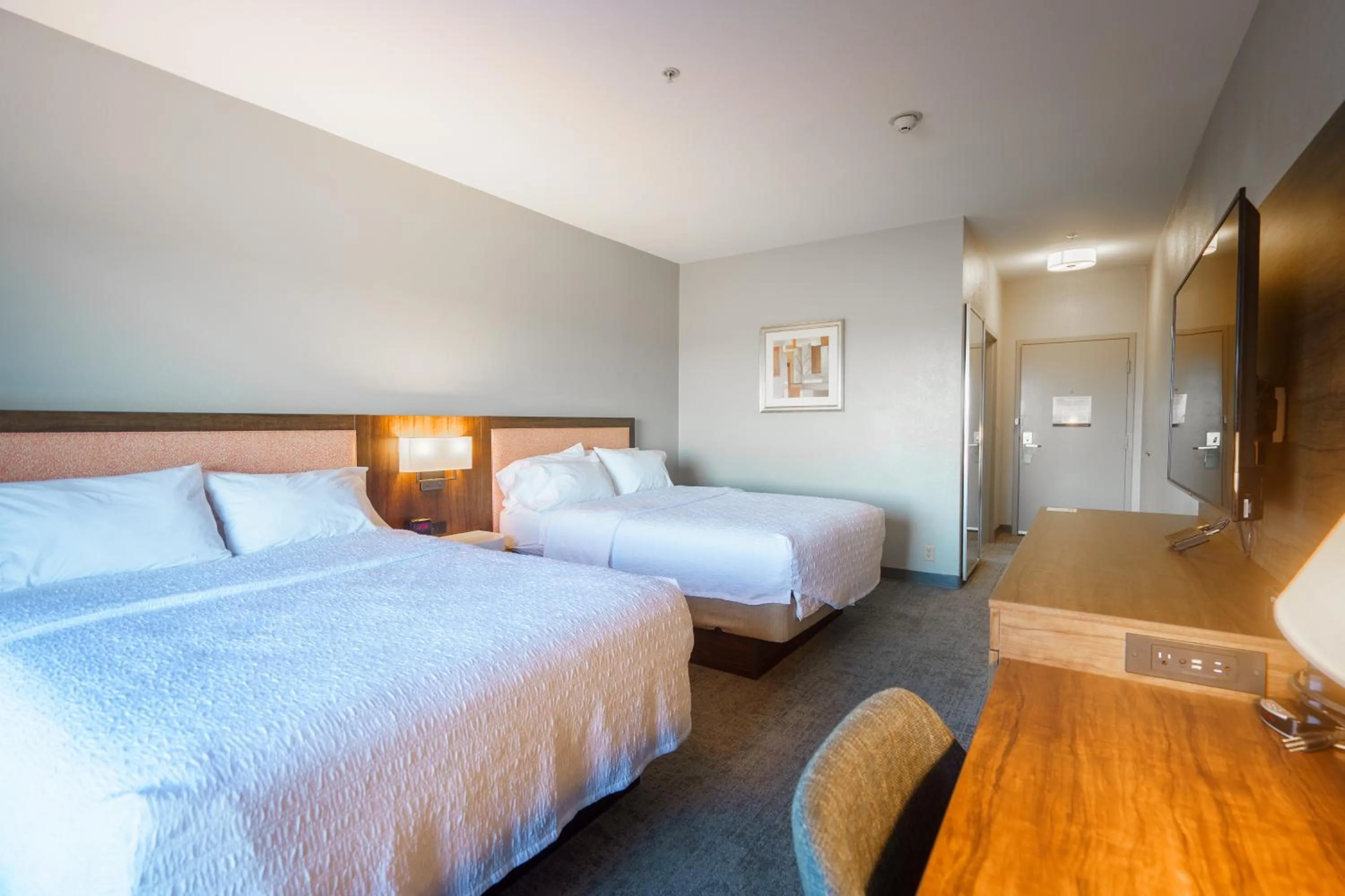 Bed in Hampton Inn & Suites Abilene I-20