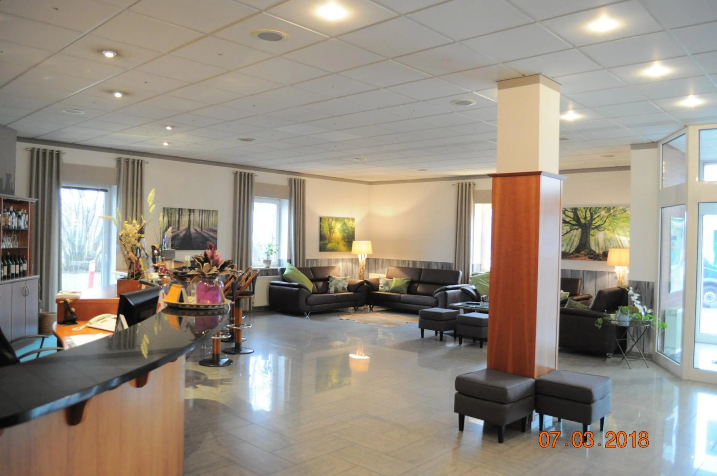 Lobby or reception in Turmhotel Schwedt