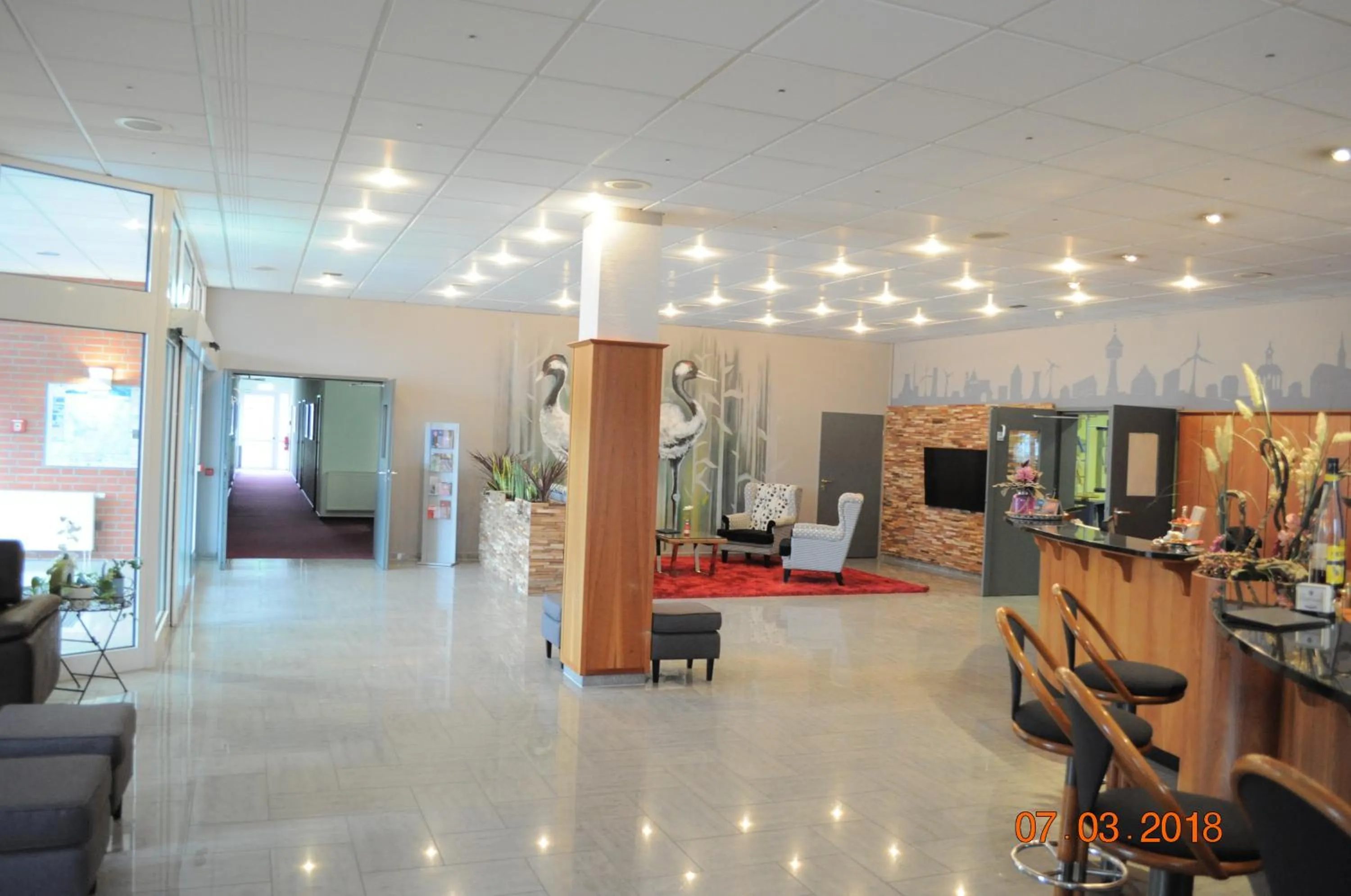 Lobby or reception in Turmhotel Schwedt