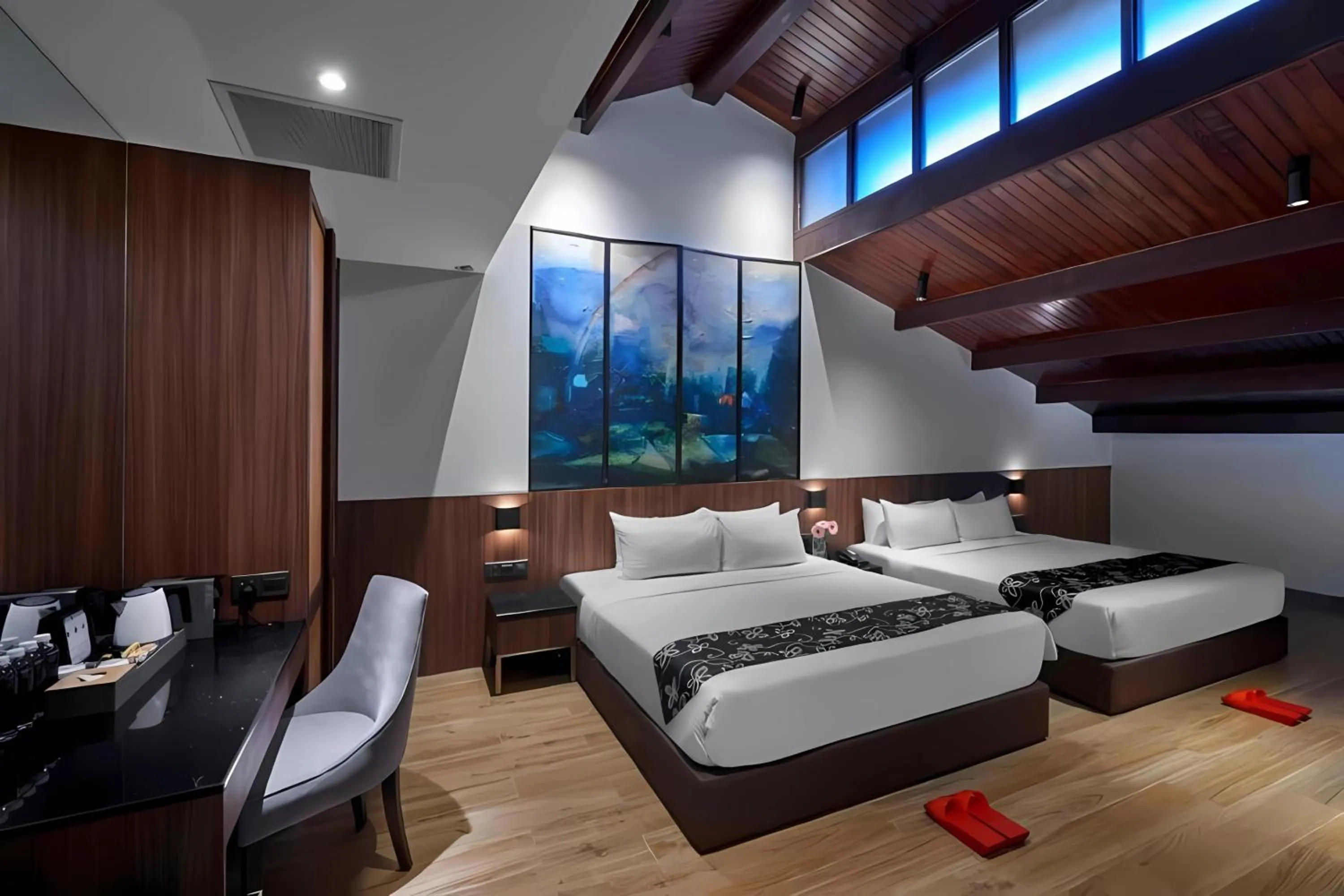 Property building, Bed in Baba House Melaka