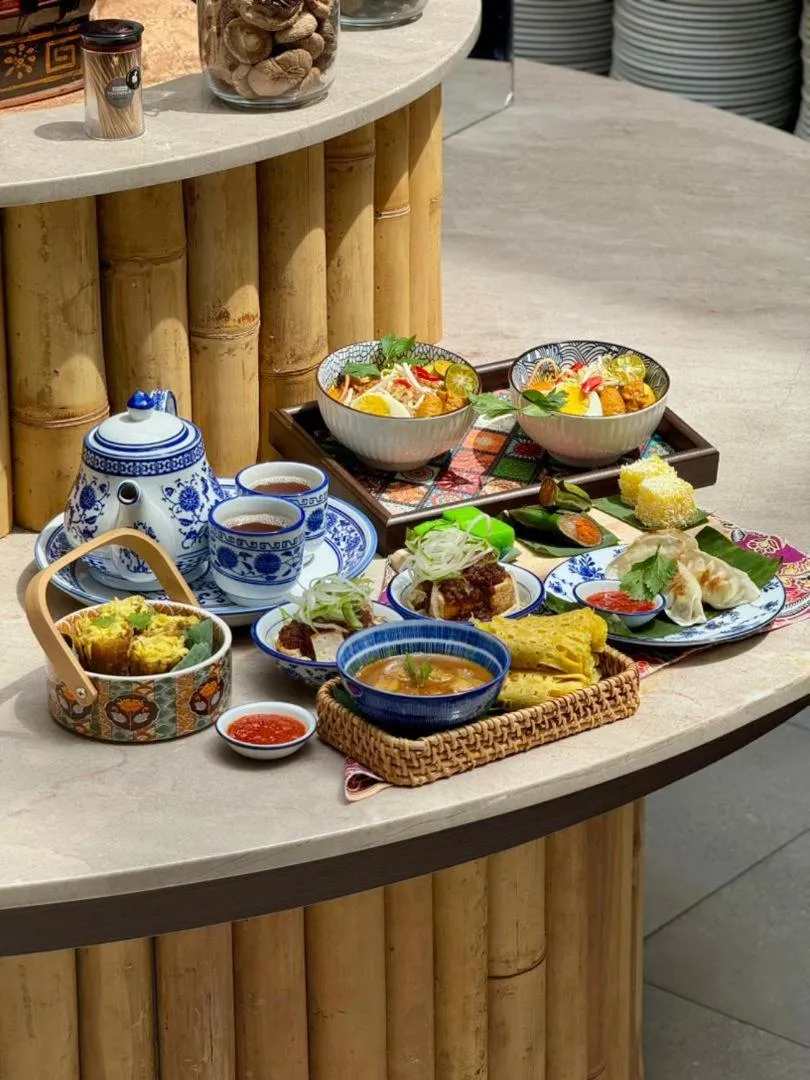 Food and drinks in Baba House Melaka