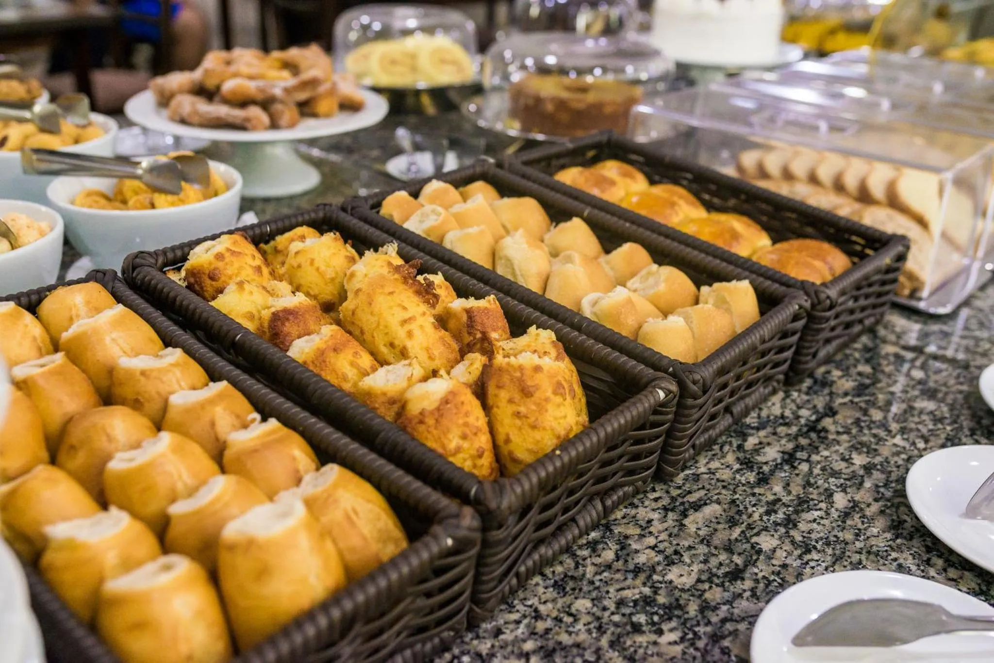 Continental breakfast in Hotel Boulevard