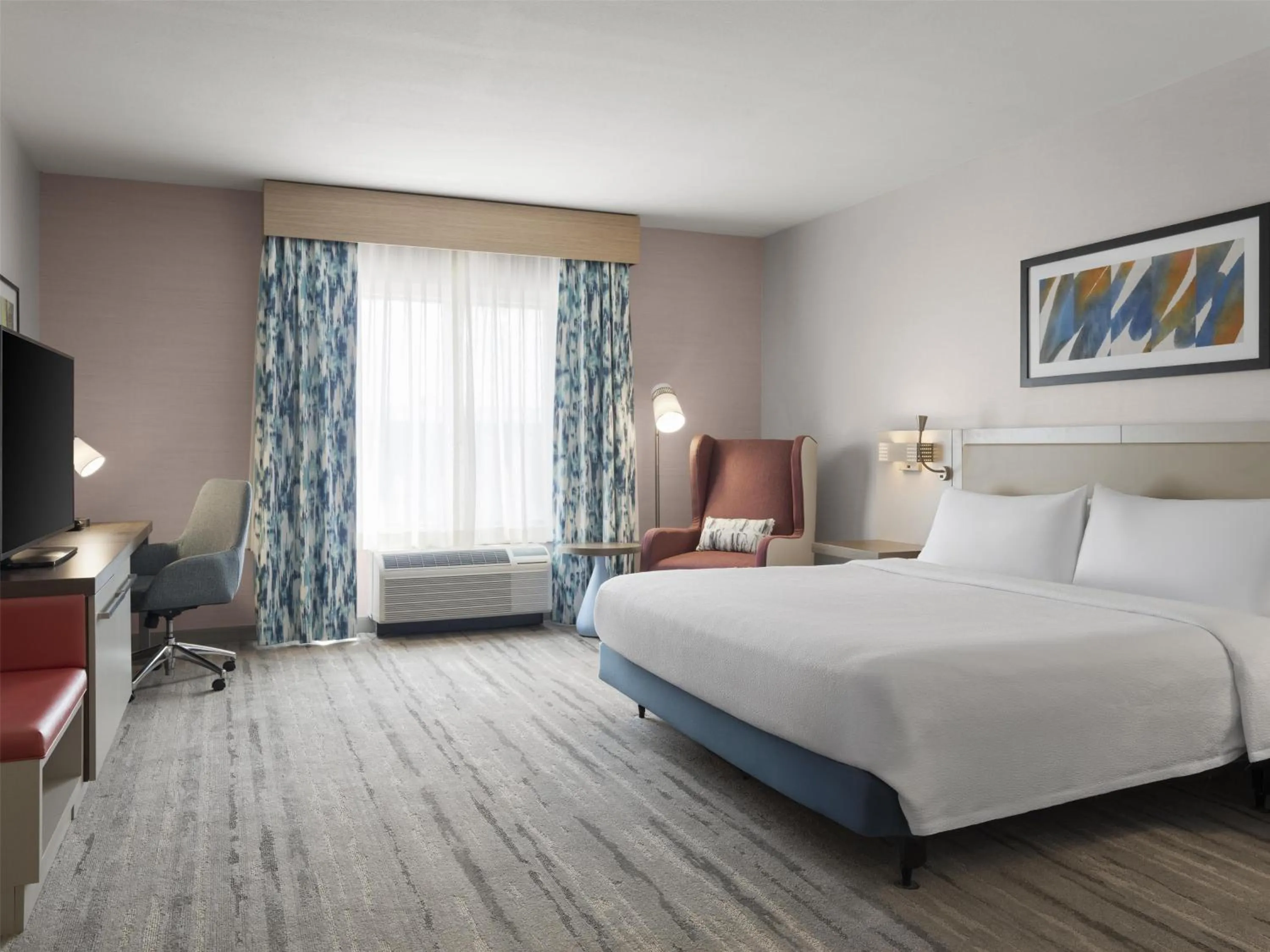 Bed in Hilton Garden Inn Albuquerque Airport