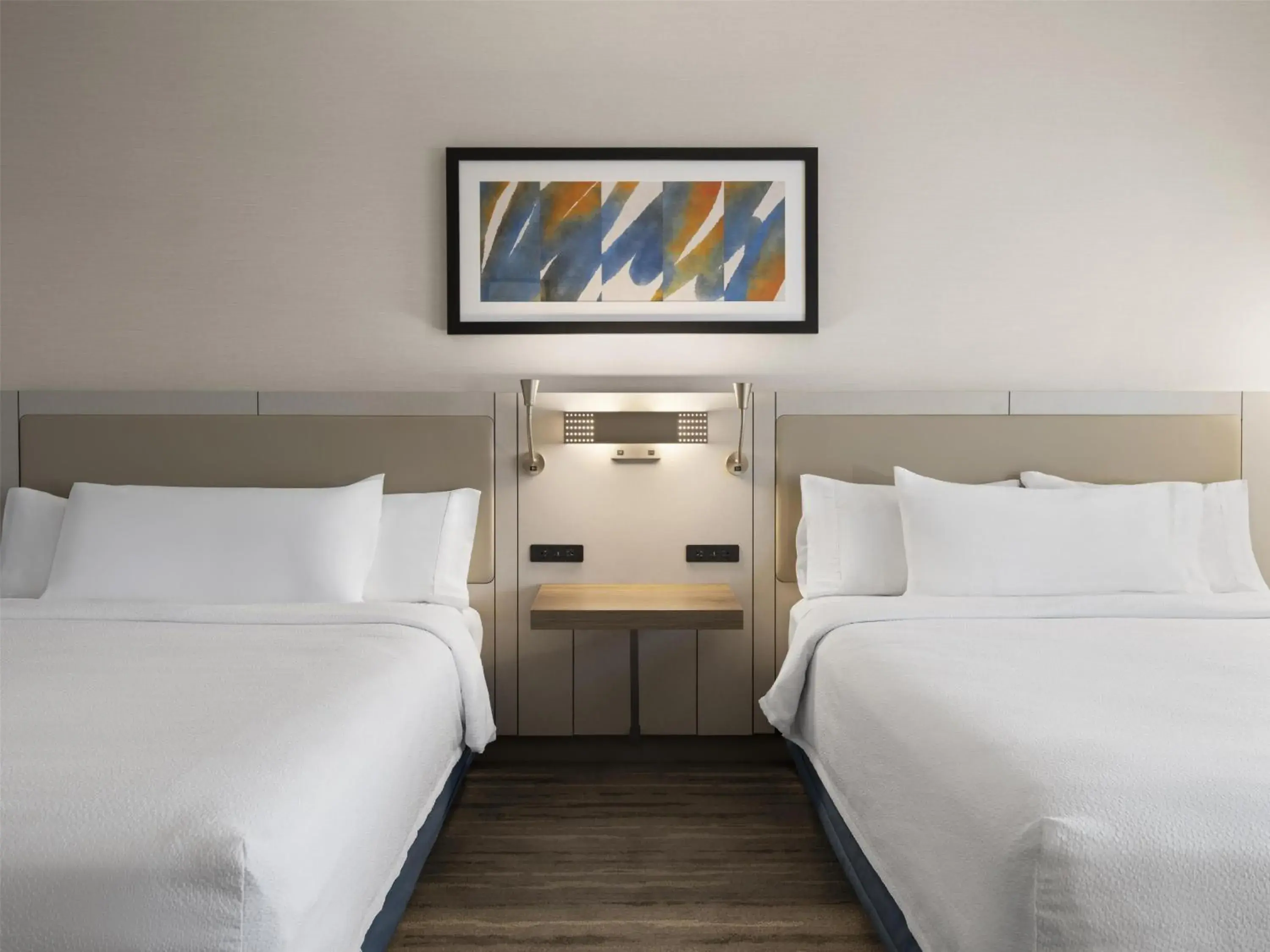 Twin Room - Disability Access with Roll-In Shower in Hilton Garden Inn Albuquerque Airport Twin Room - Disability Access with Roll-In Shower in Hilton Garden Inn Albuquerque Airport