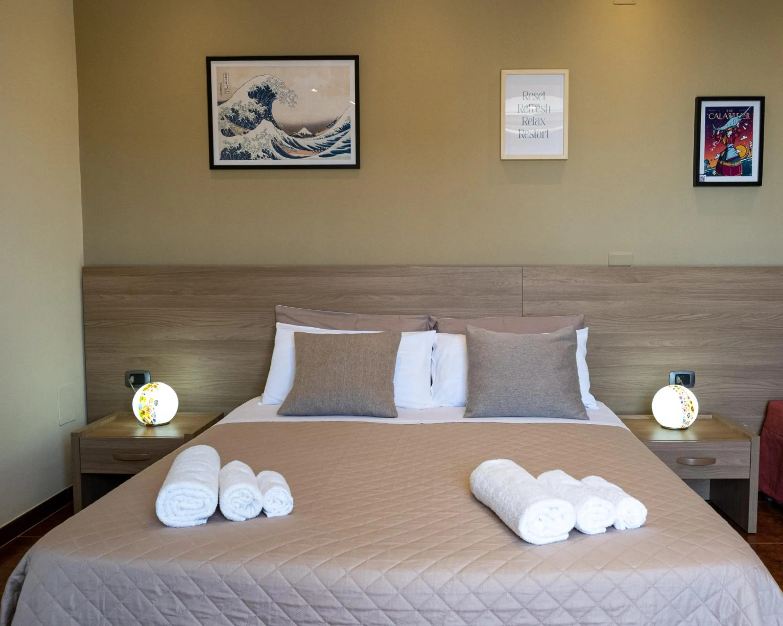 Bedroom, Bed in B&B a due passi dal mare