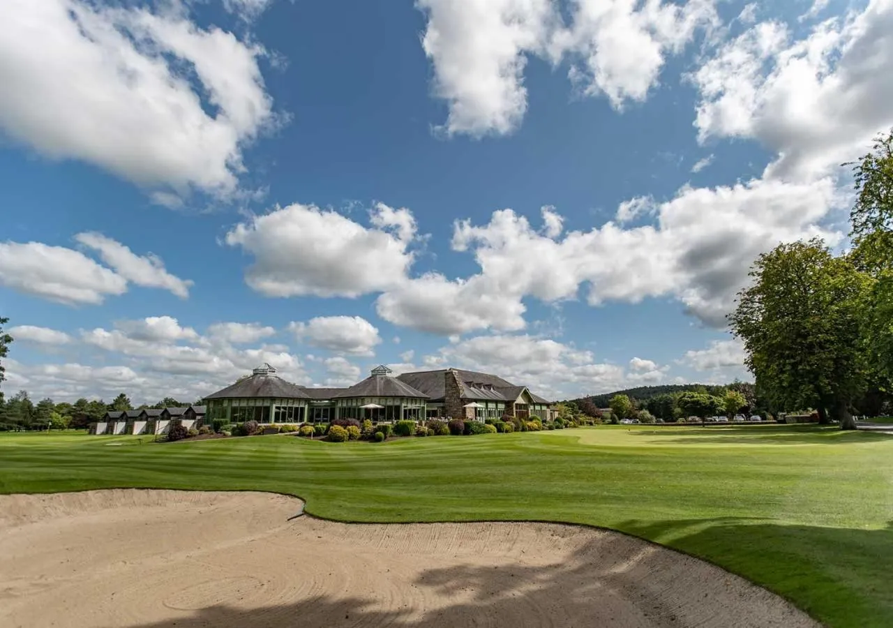 Golfcourse in The Lodges at Kilkea Castle
