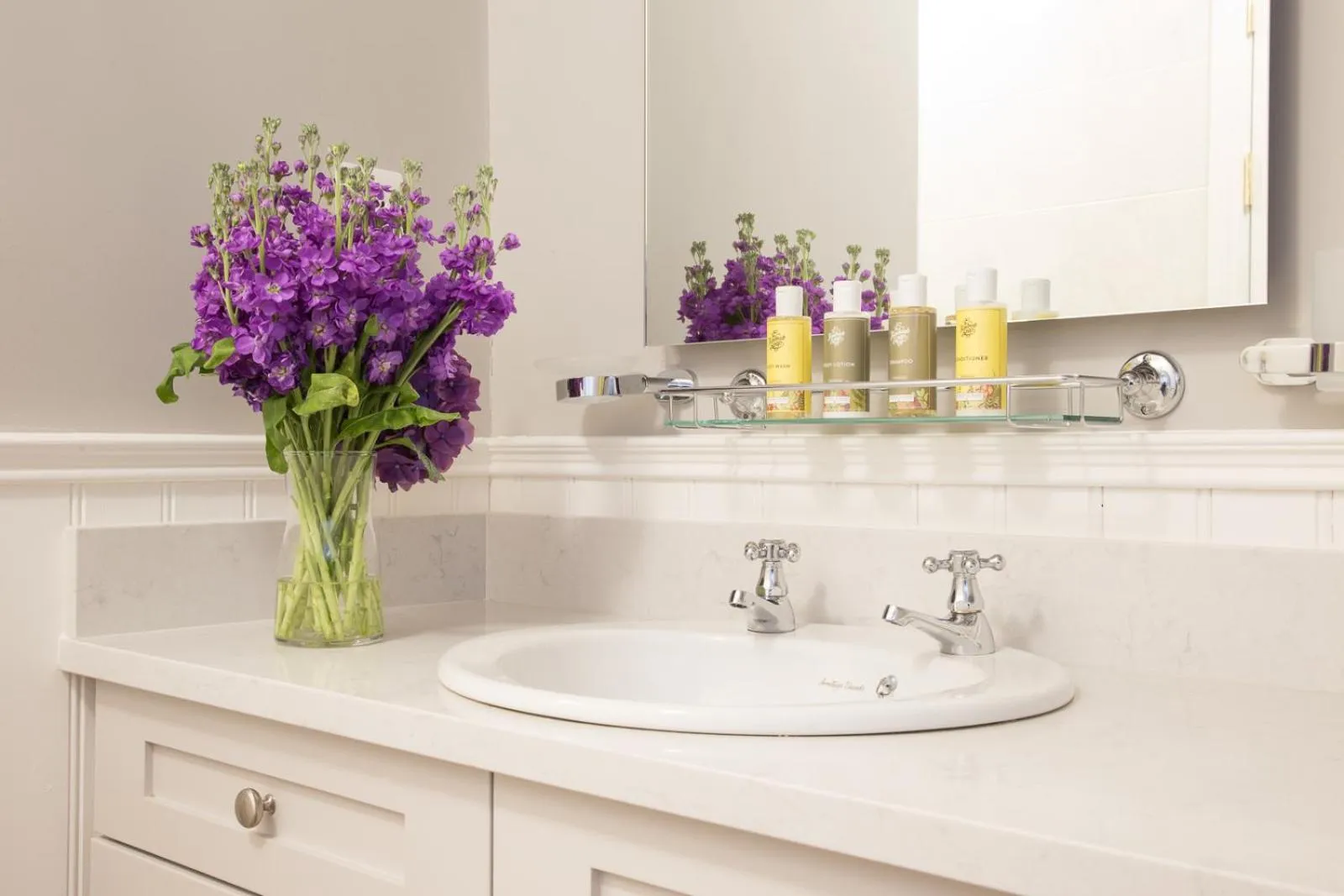 Bathroom in The Lodges at Kilkea Castle