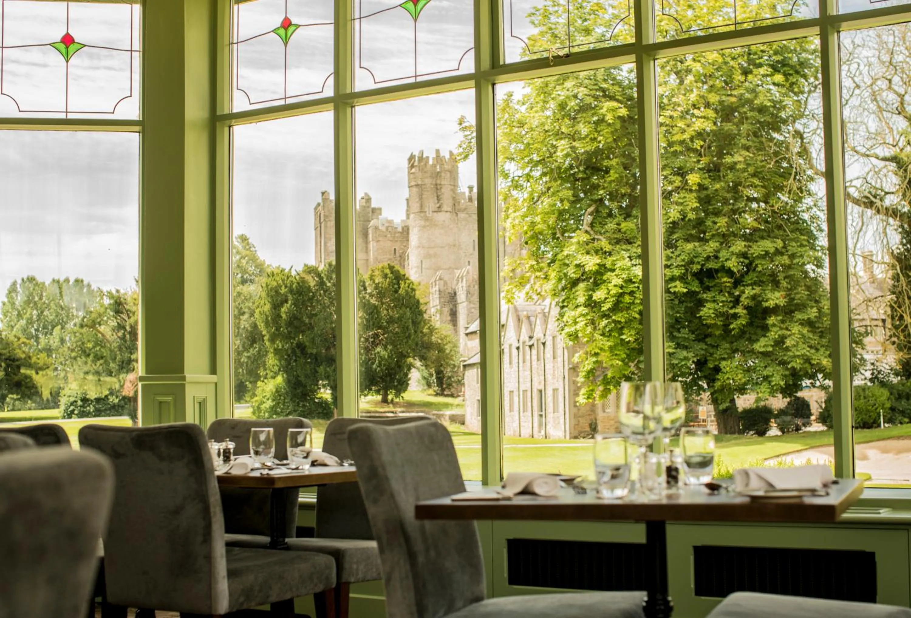 Restaurant/places to eat in The Lodges at Kilkea Castle