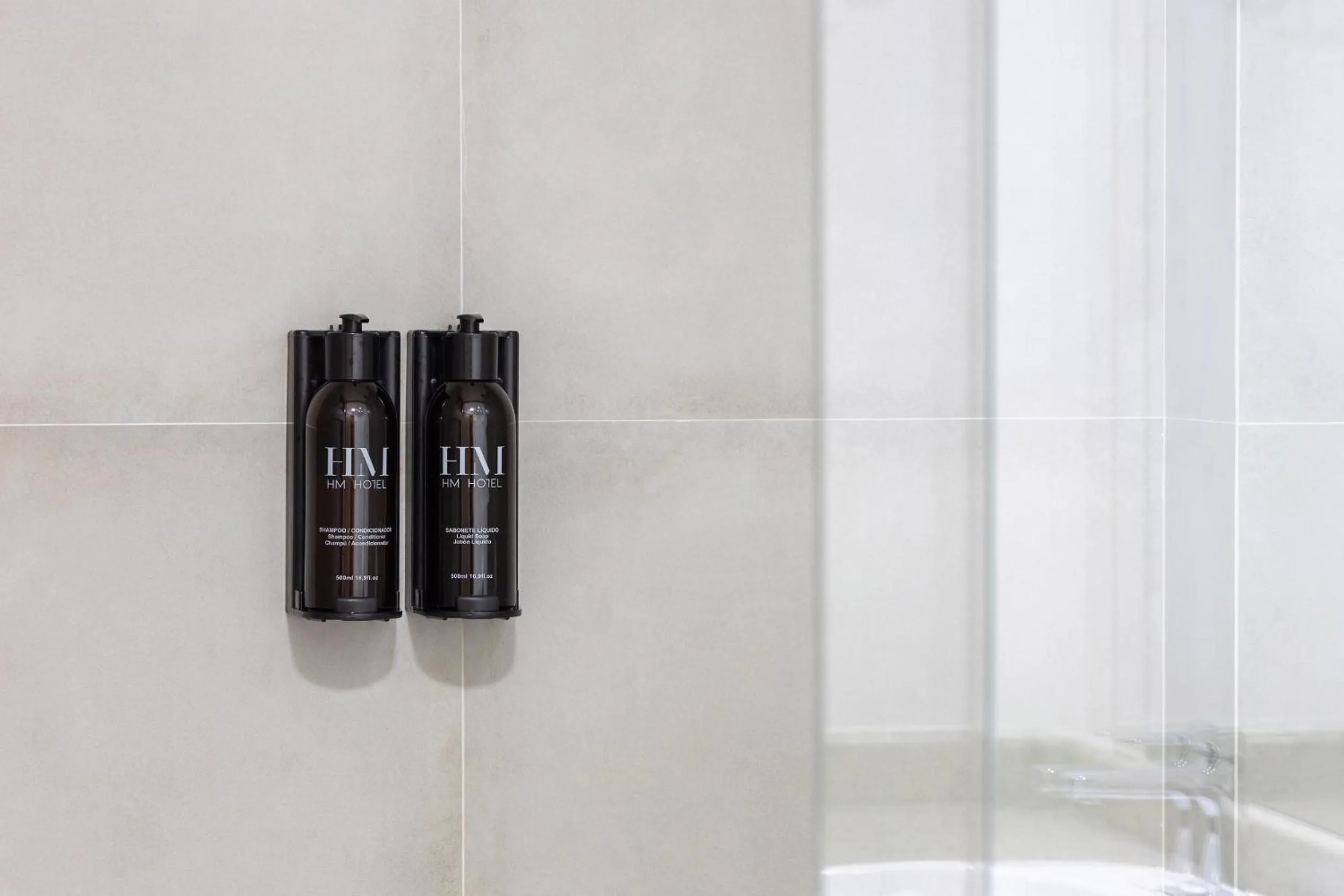 Bathroom in HM Hotel