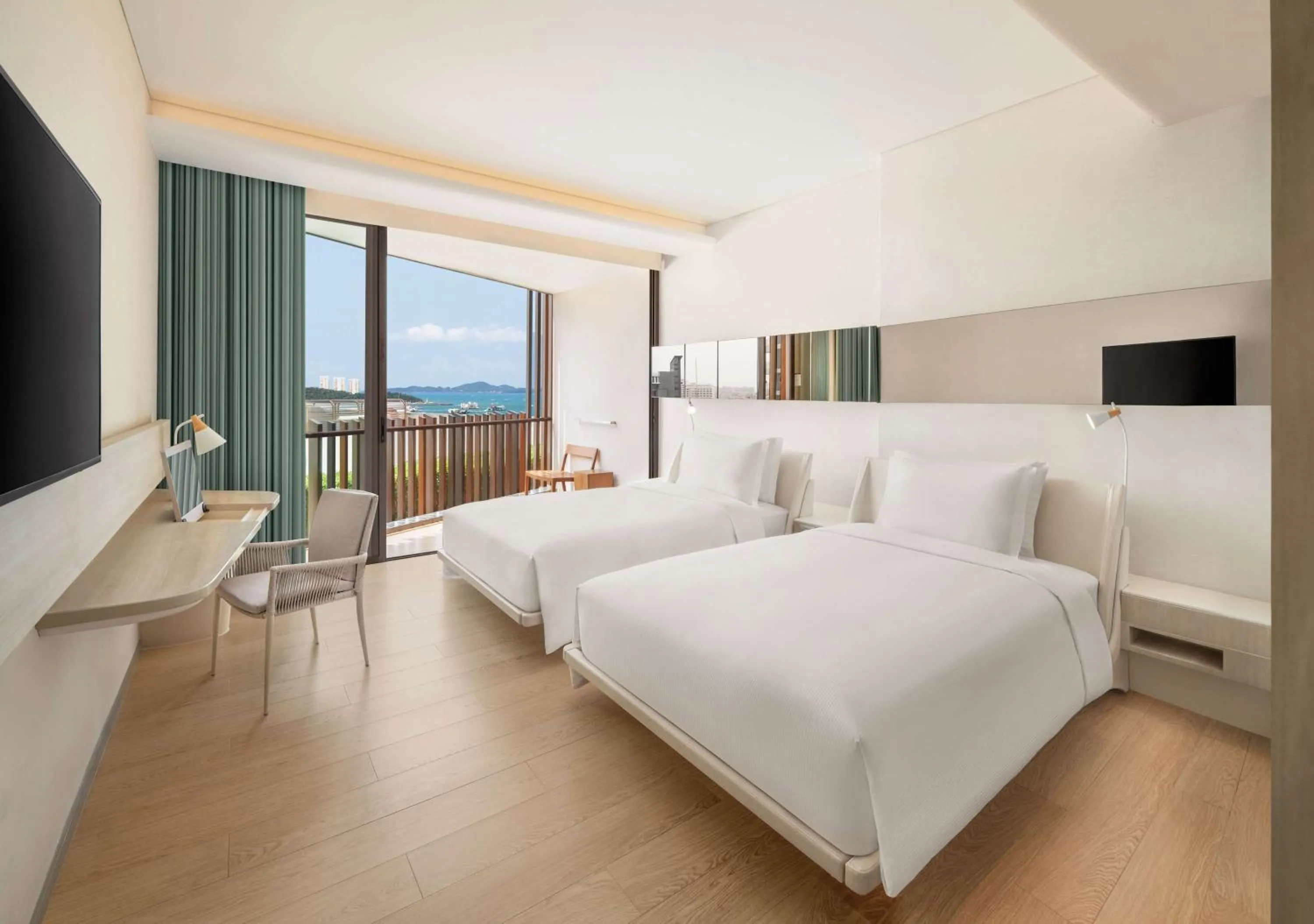 Bed in Hilton Pattaya