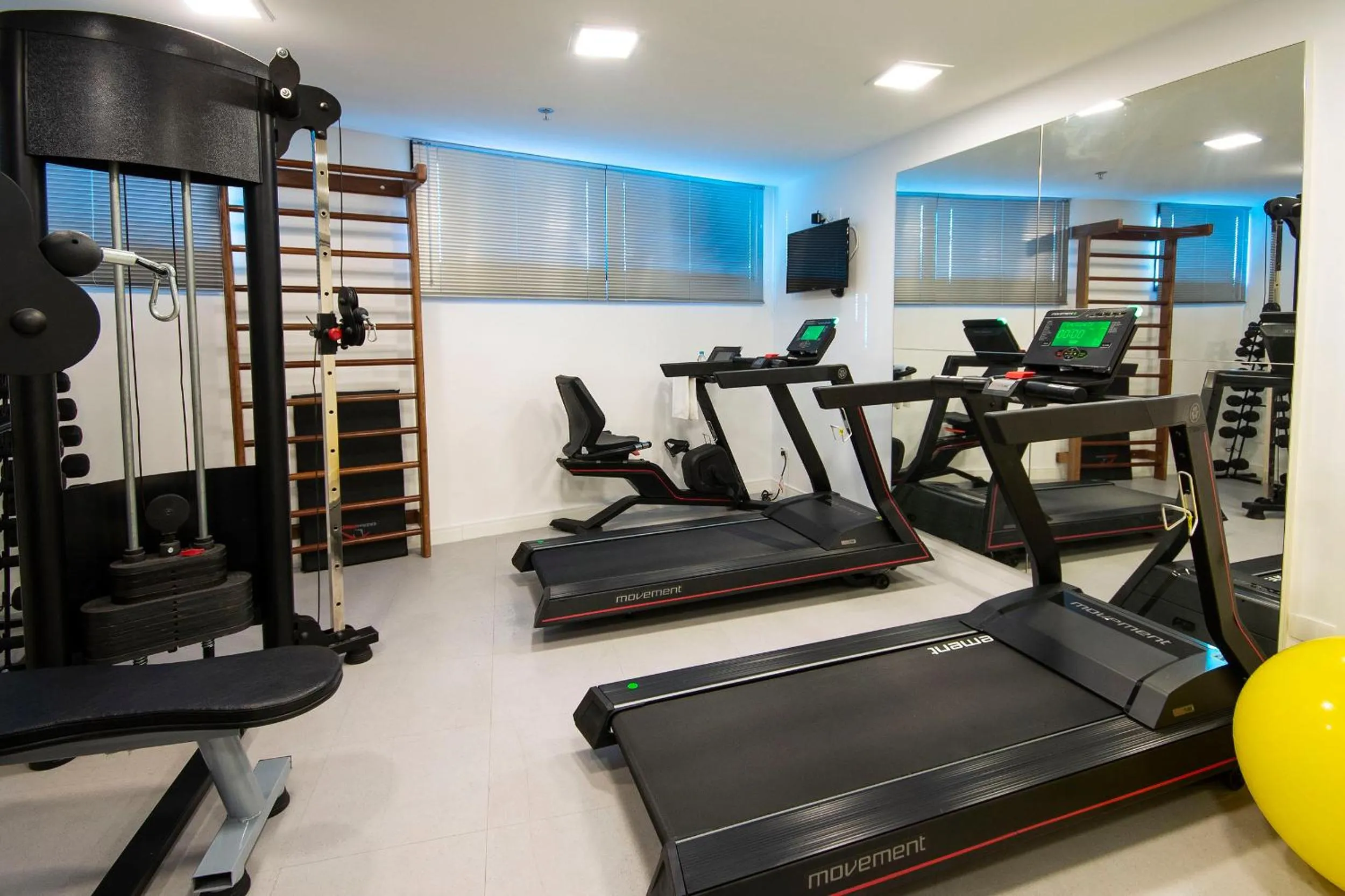 Fitness centre/facilities in Transamerica Executive Taboao Morumbi