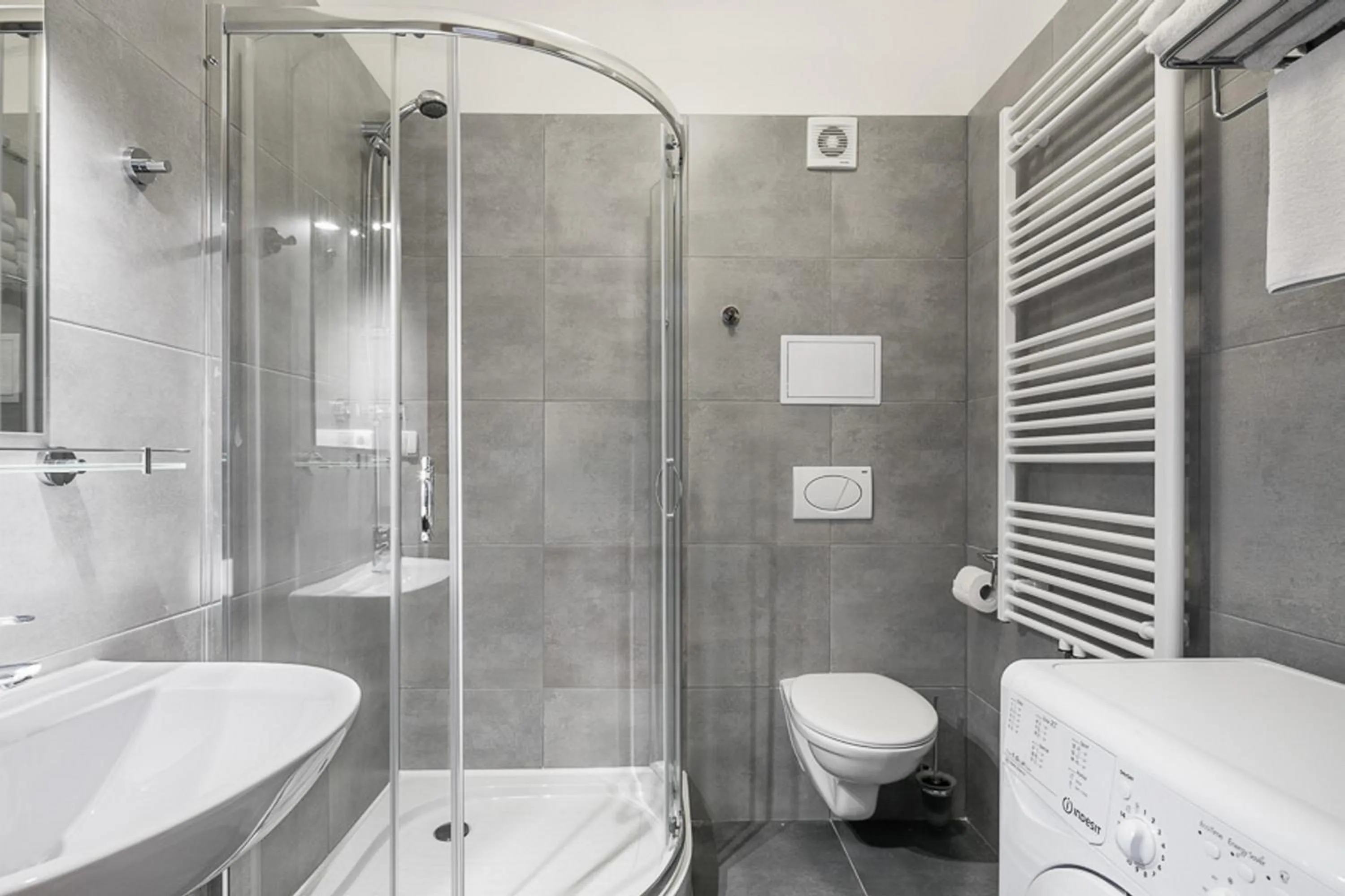 Shower in Pytloun Apartments Liberec