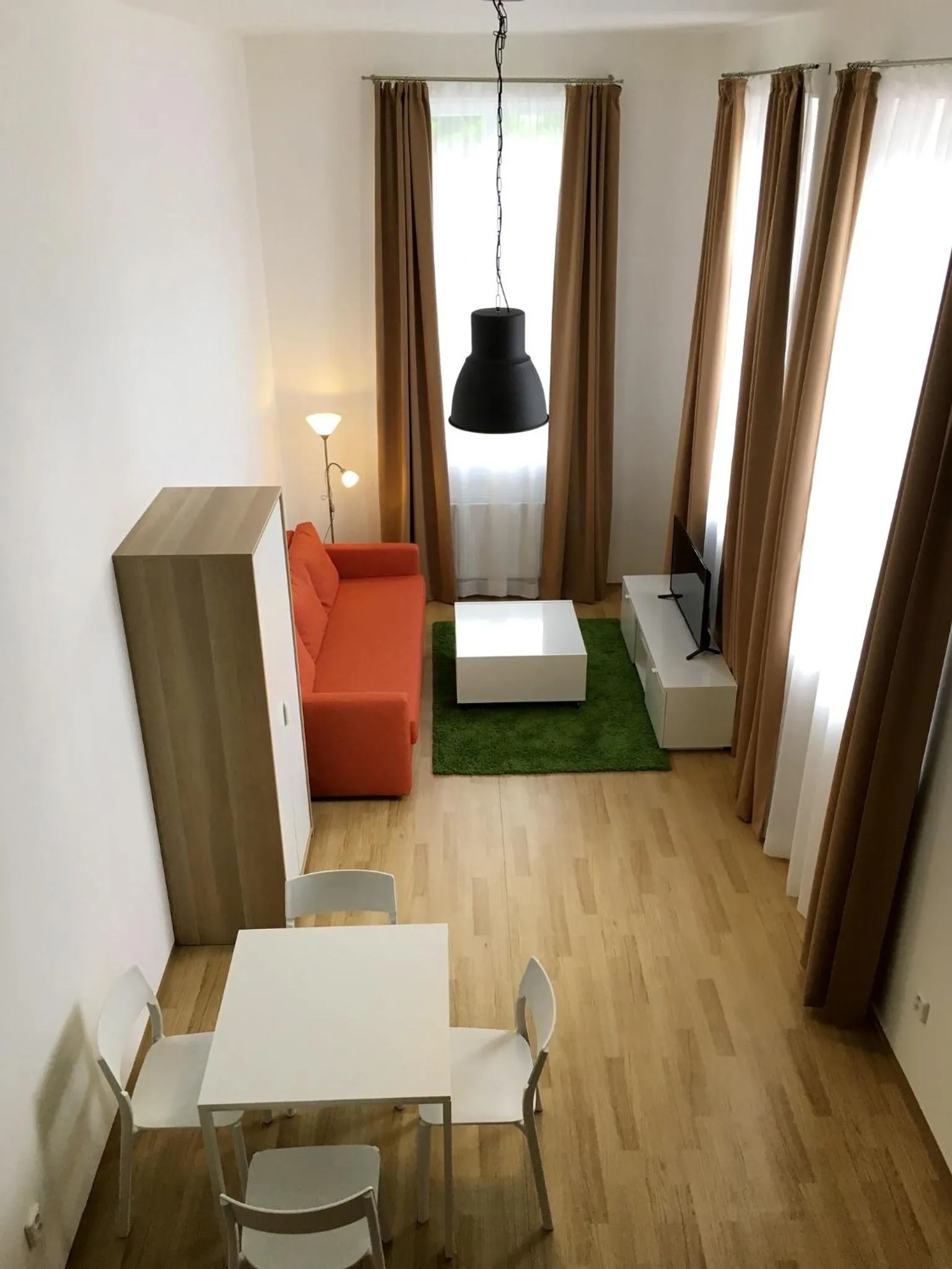 Living room, Bed in Pytloun Apartments Liberec