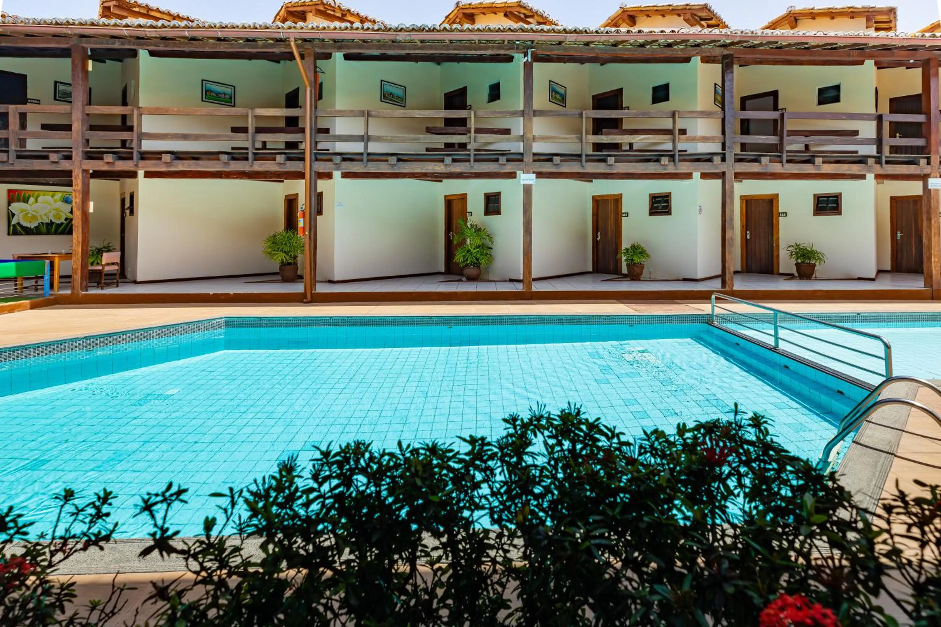 Pool view in Hotel Adriattico