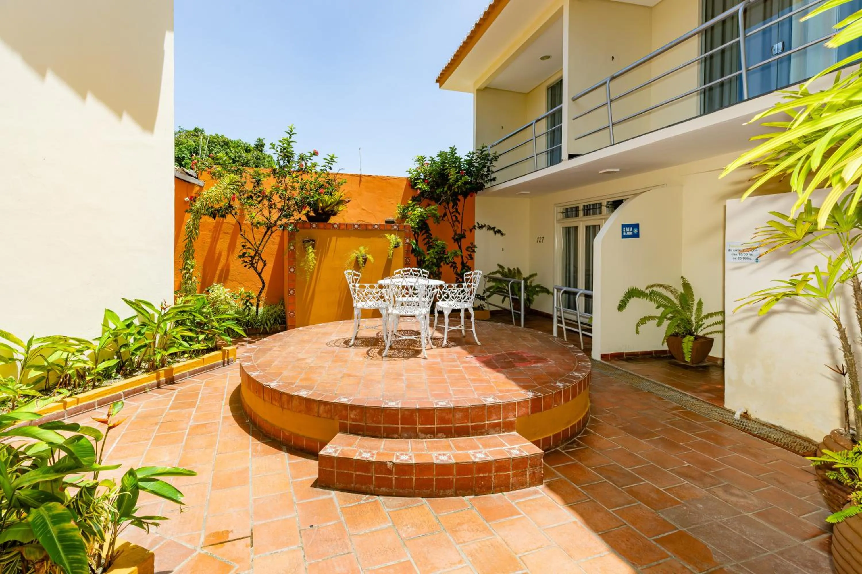 Garden in Hotel Adriattico