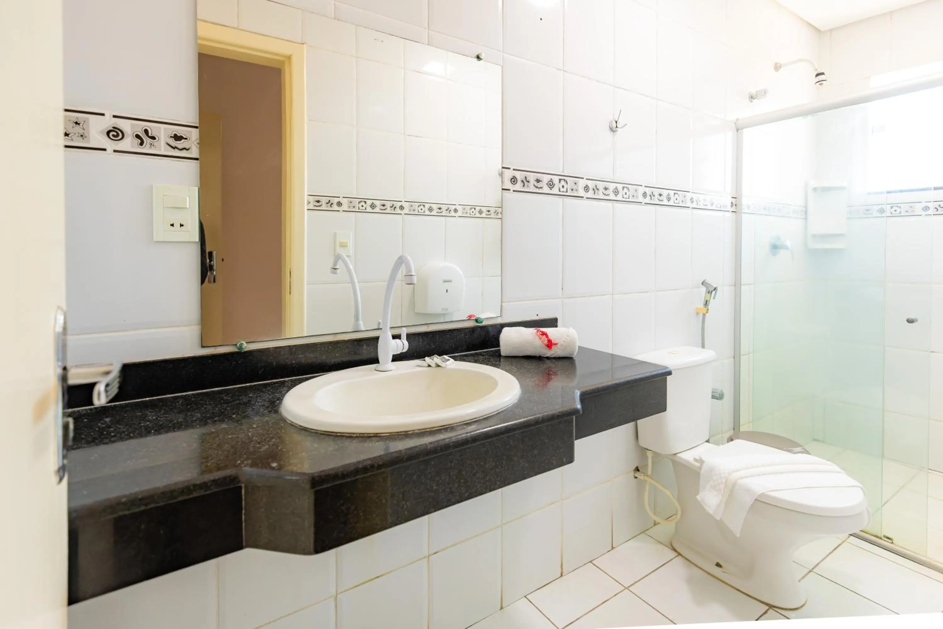 Bathroom in Hotel Adriattico