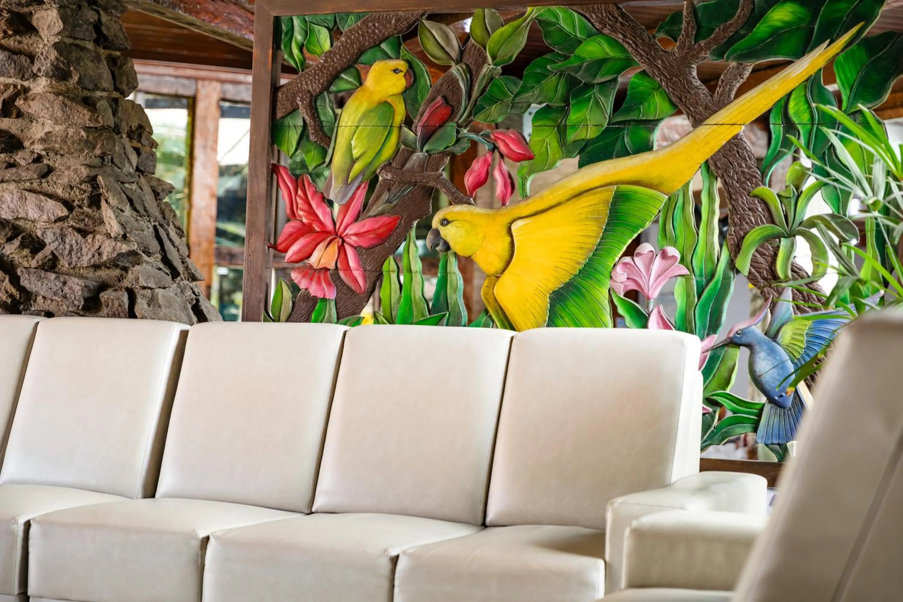 Seating area in Hotel Adriattico