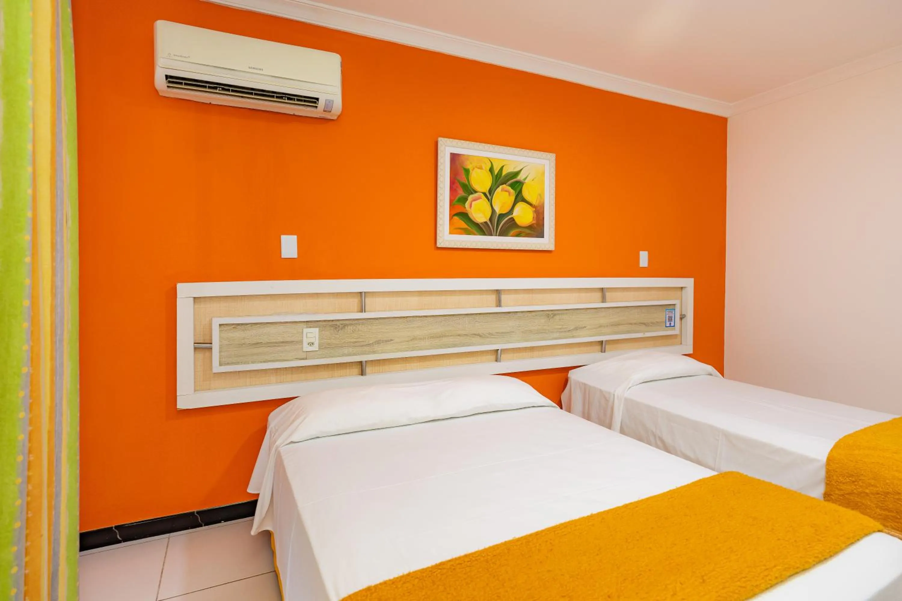 Bed in Hotel Adriattico