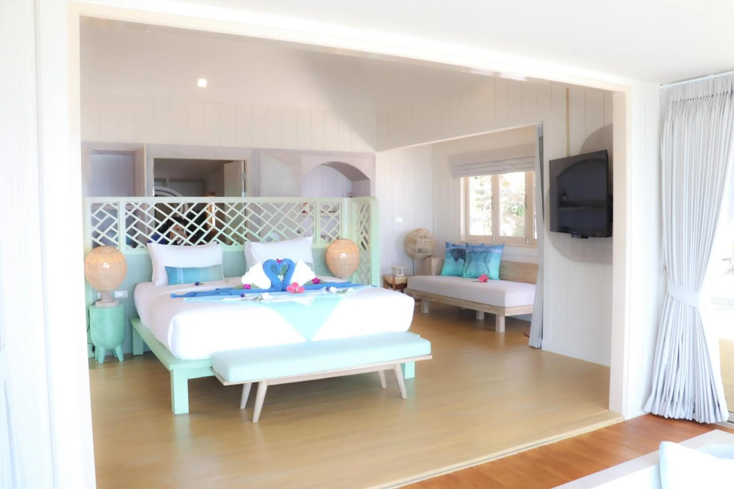 Bedroom, Bed in Koh Mook Sivalai Beach Resort