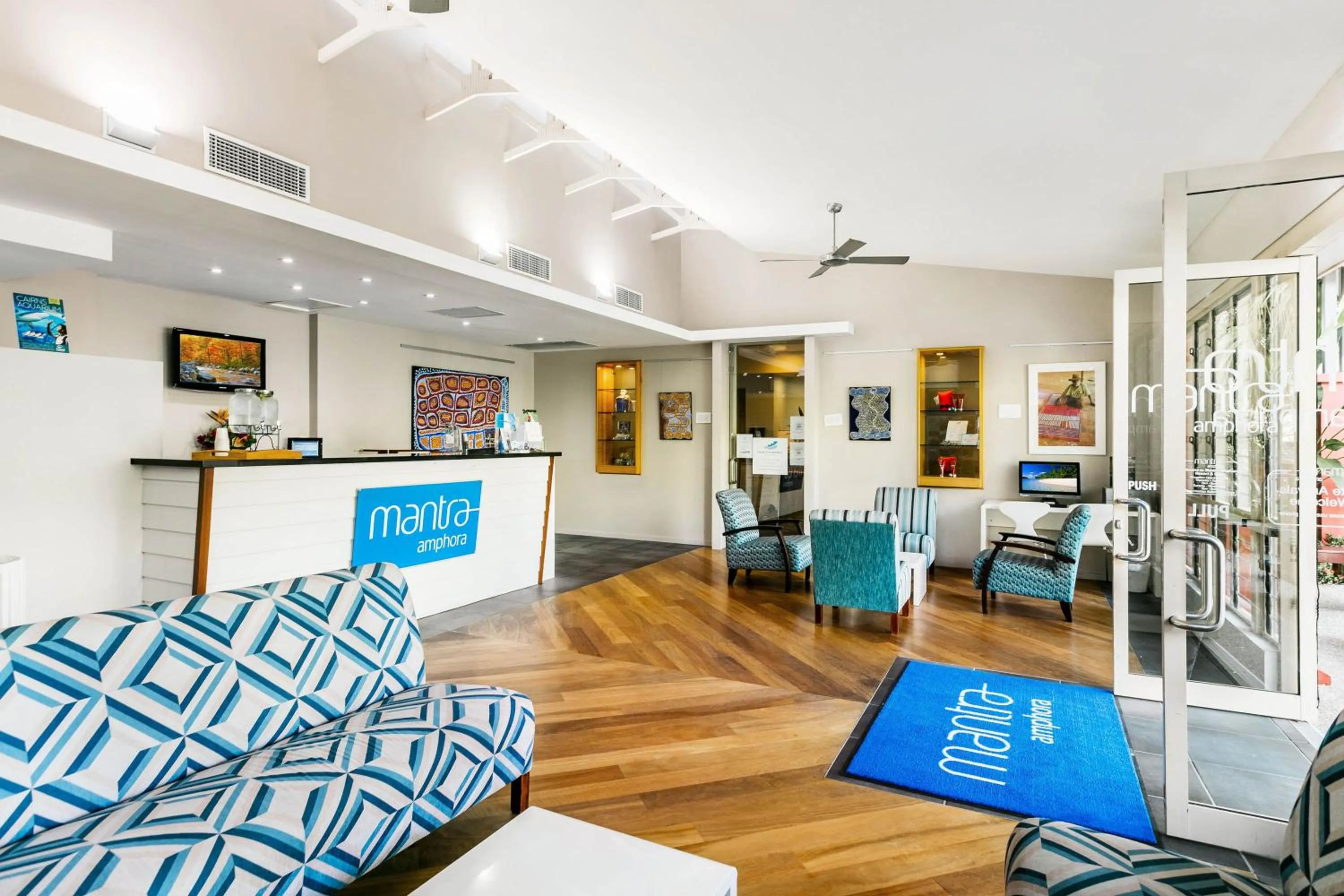 Lobby or reception in Mantra Amphora