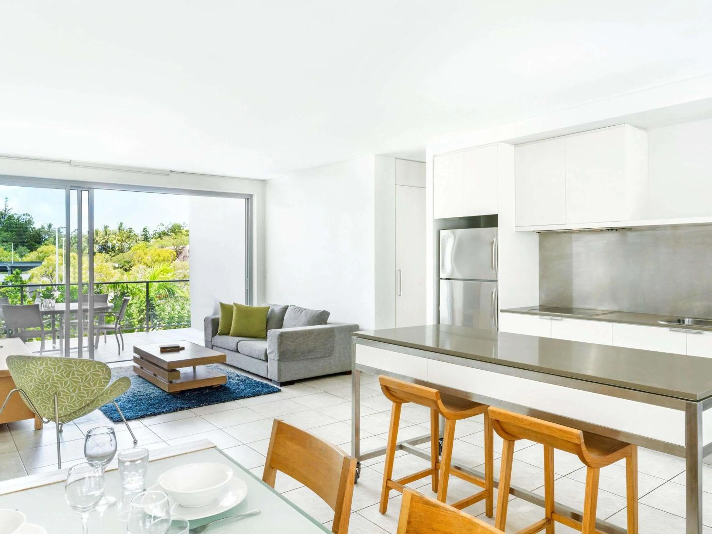 Bedroom in Peppers Blue on Blue