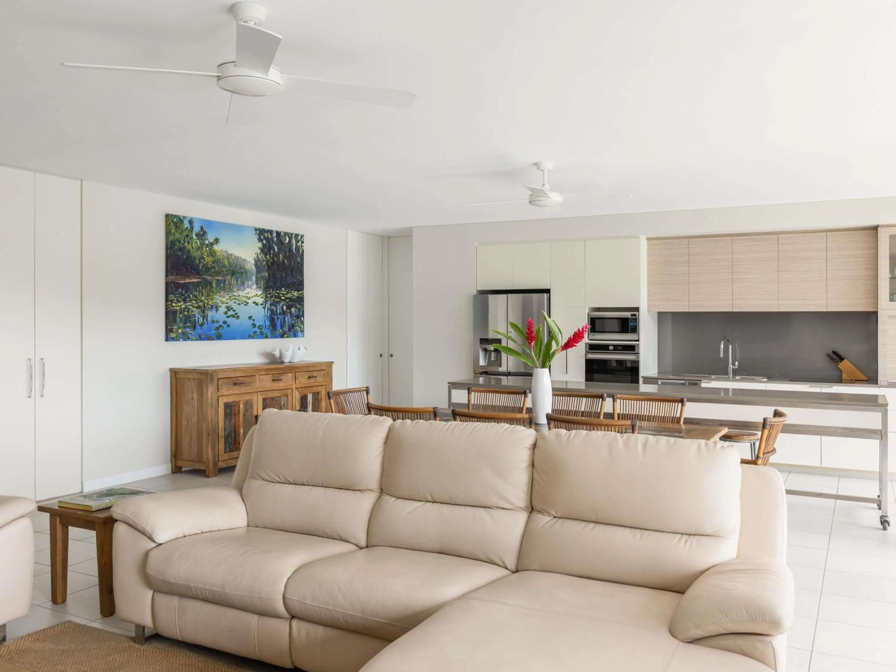 Bedroom in Peppers Blue on Blue