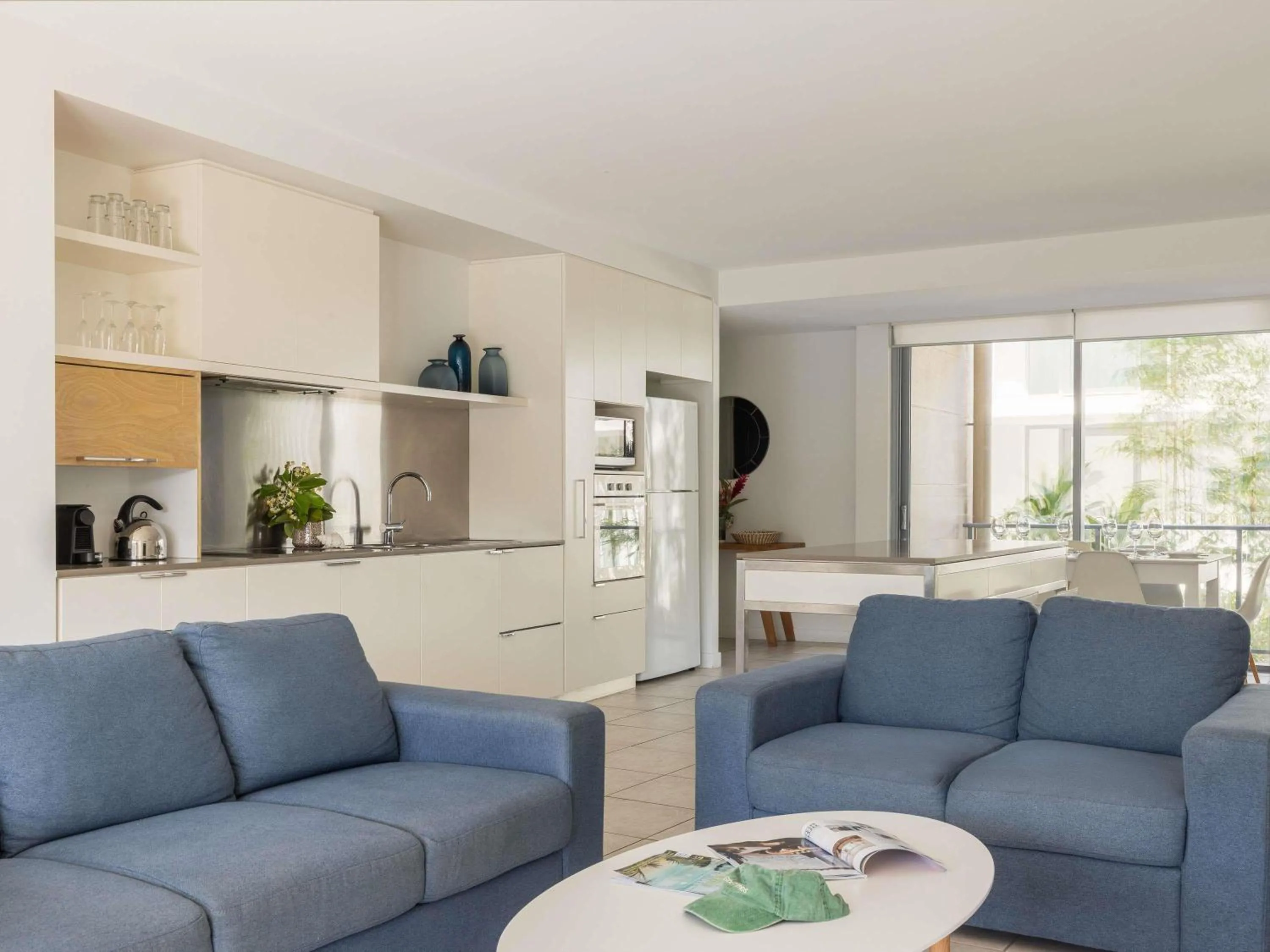 Bedroom in Peppers Blue on Blue