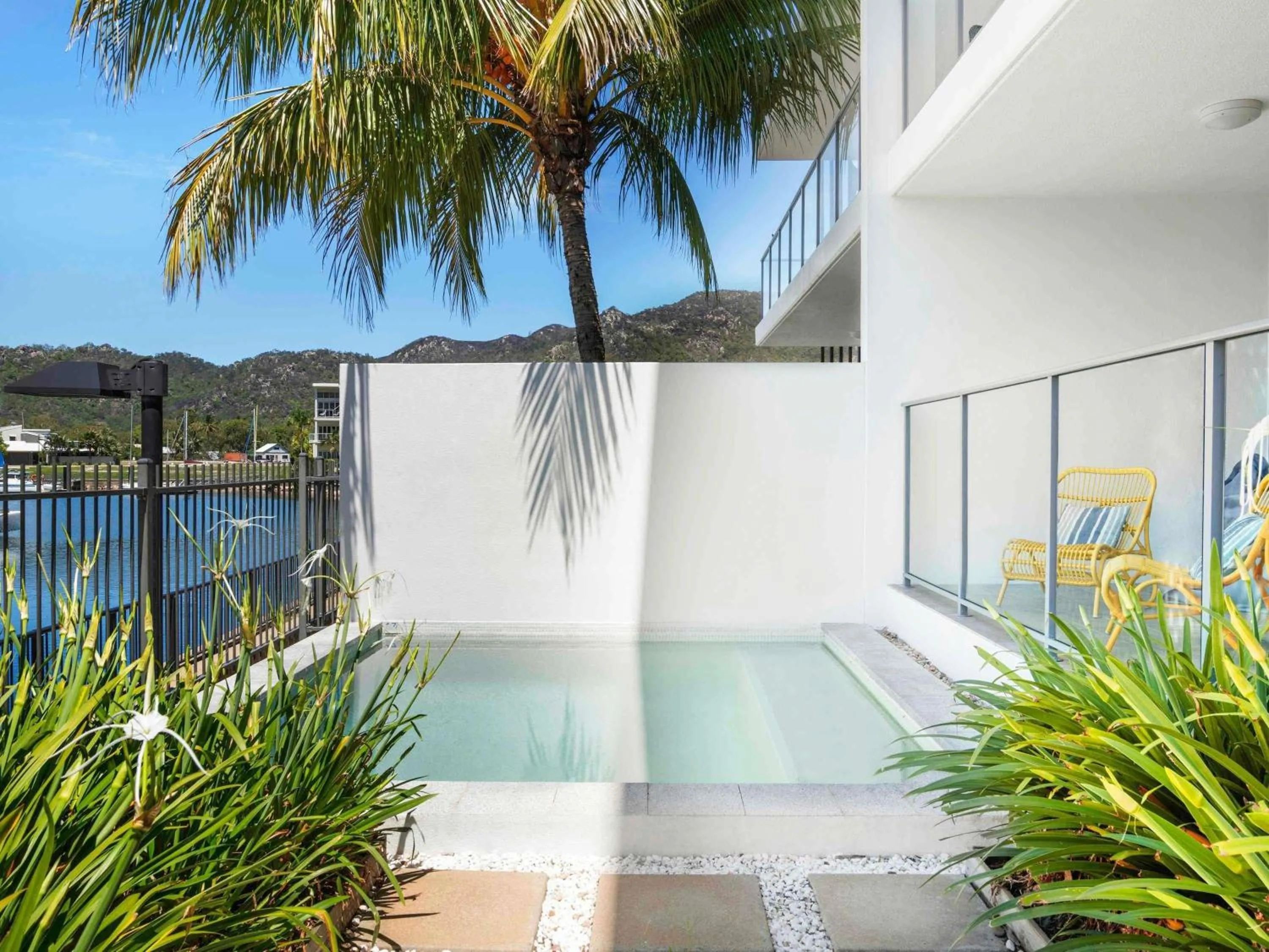 Bedroom in Peppers Blue on Blue