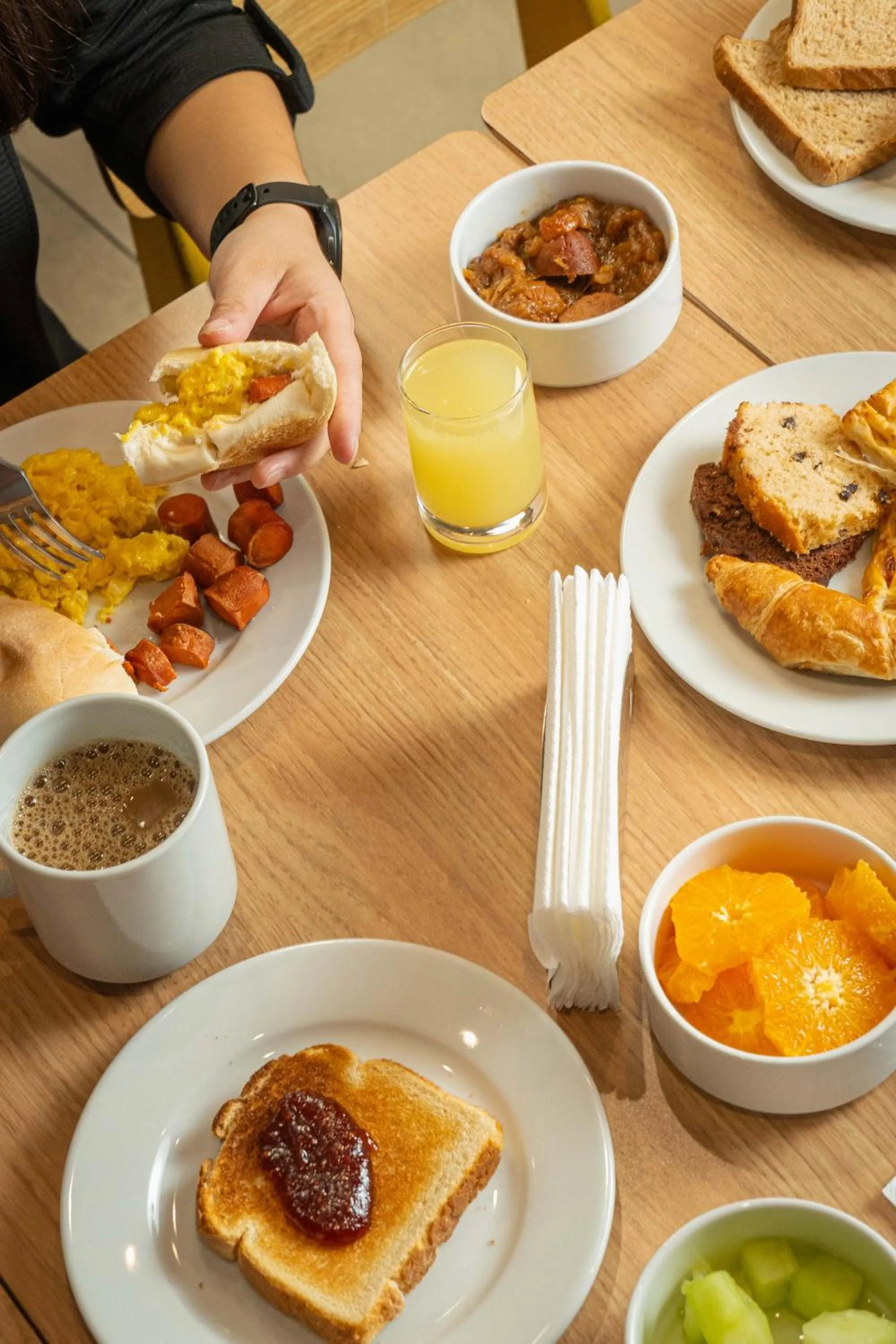 Breakfast in ibis Copiapo