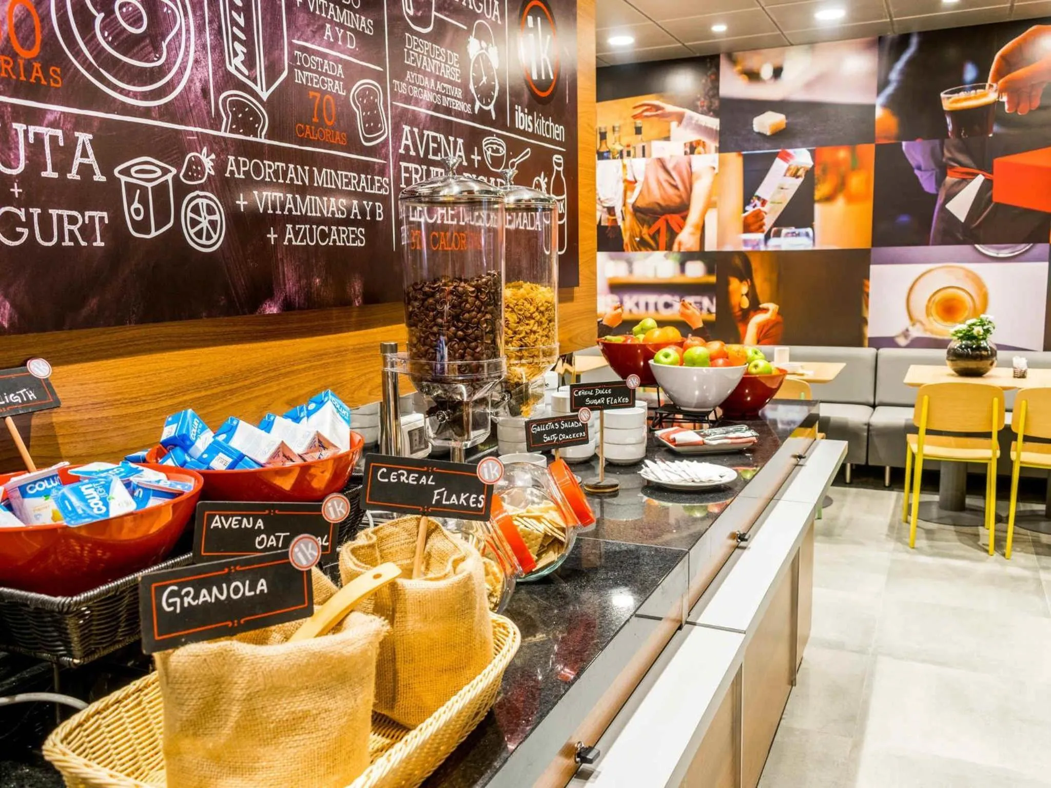 Breakfast in ibis Copiapo