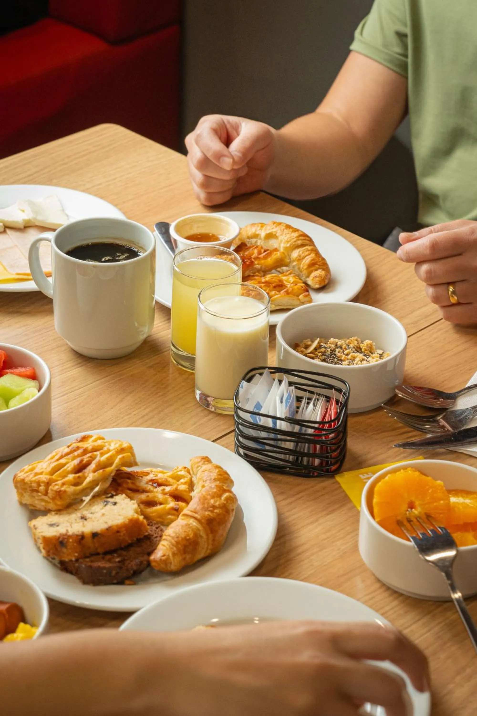 Breakfast in ibis Copiapo