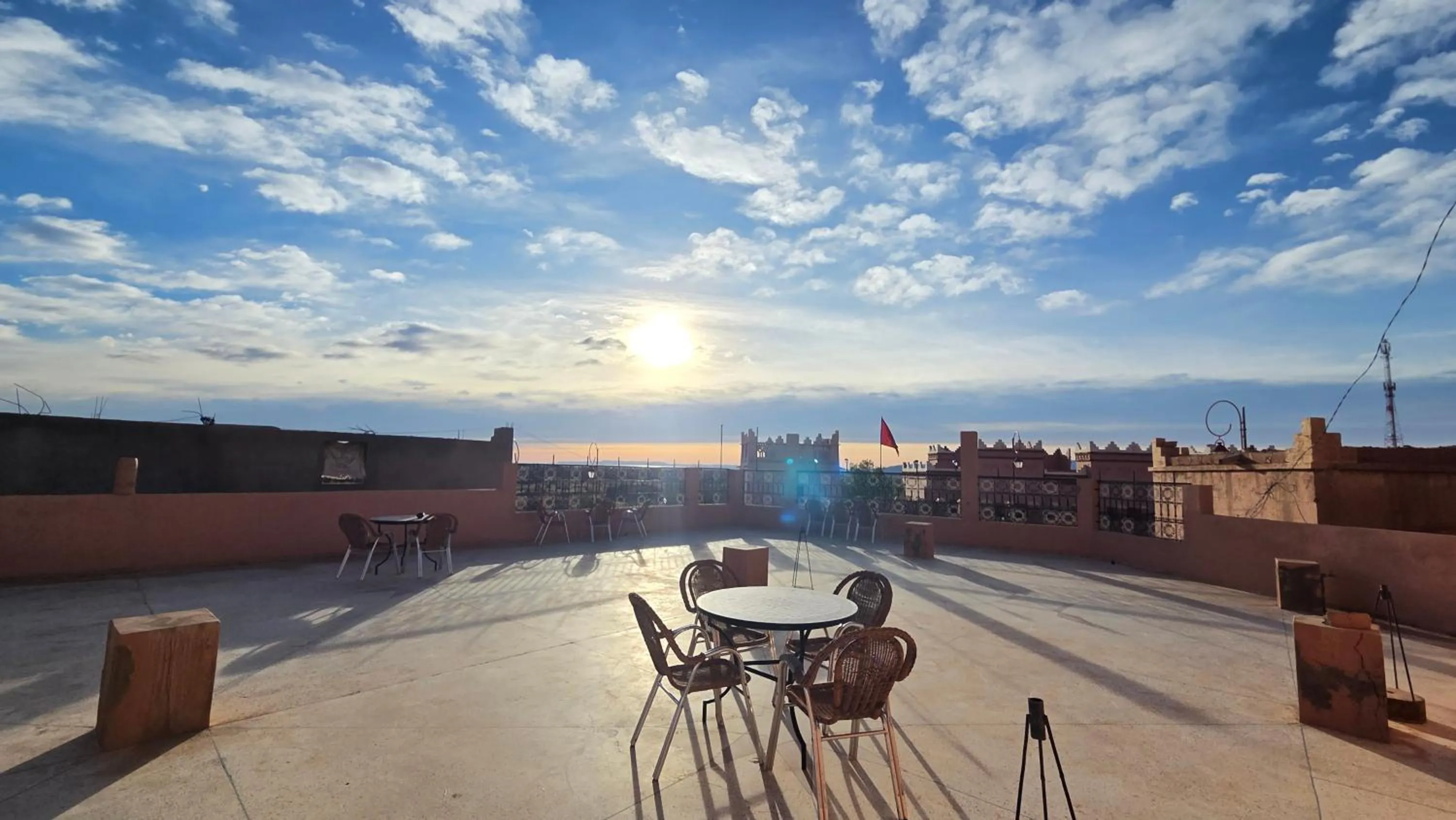 Balcony/Terrace in Hotel Restaurant La Kasbah