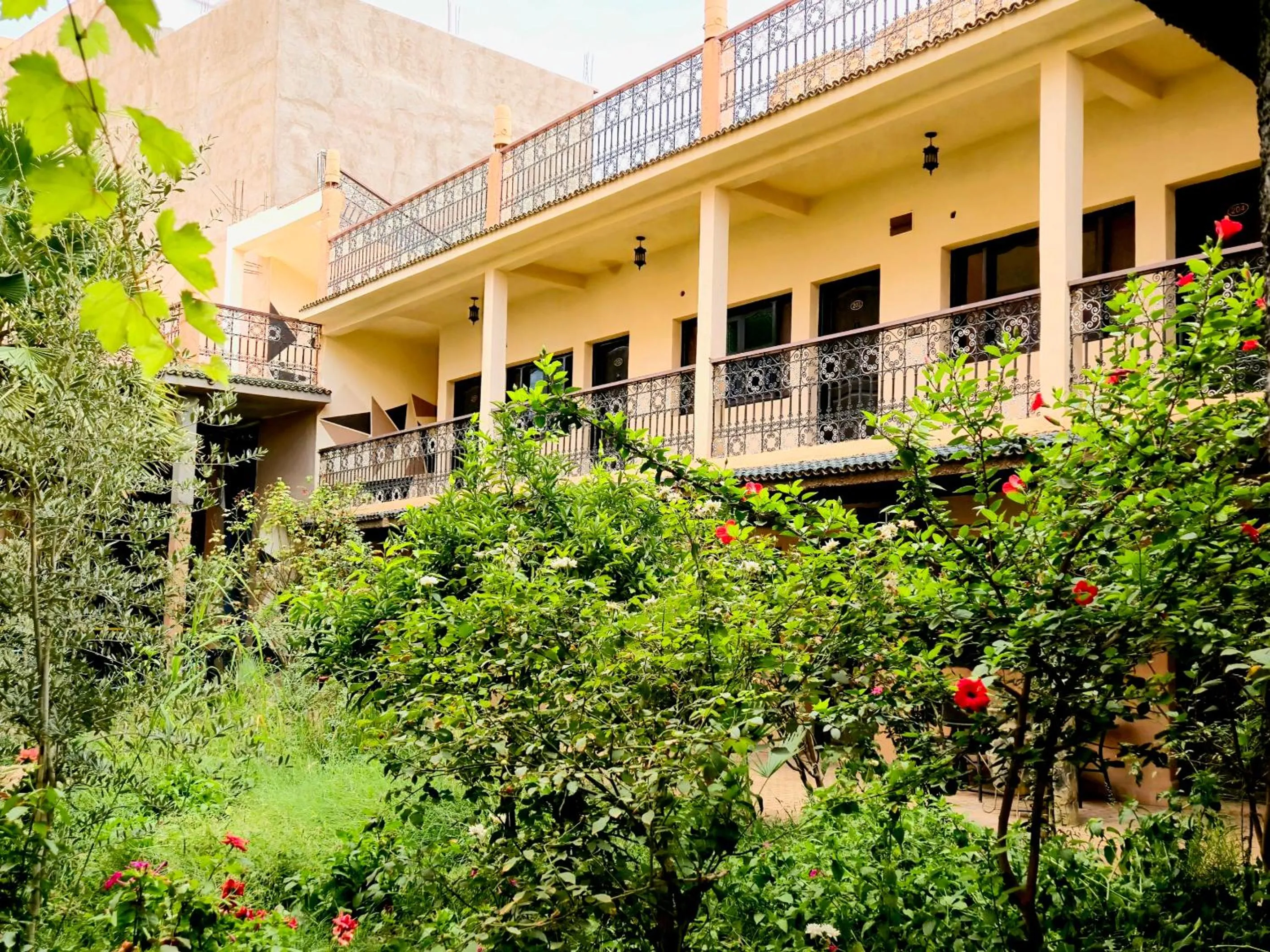 Property building in Hotel Restaurant La Kasbah