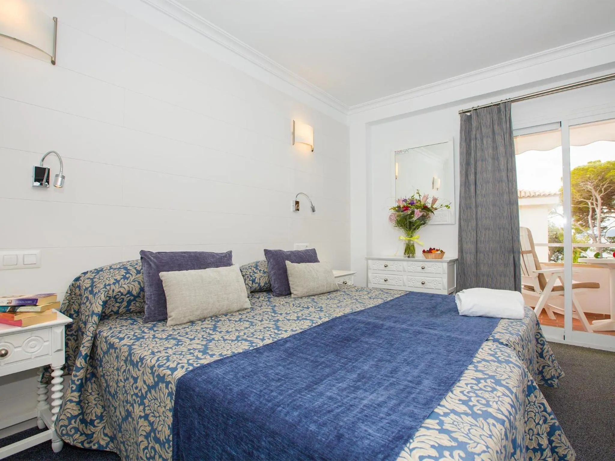 Bed in Hotel Villa Singala